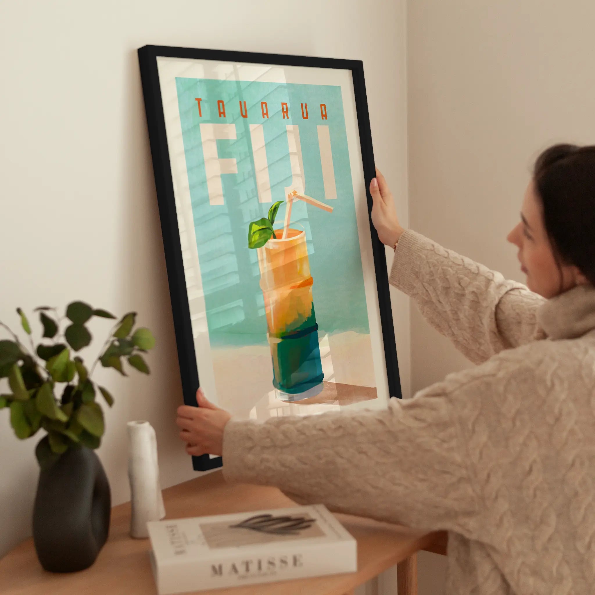 If Fiji were a Cocktail wird aufgehängt