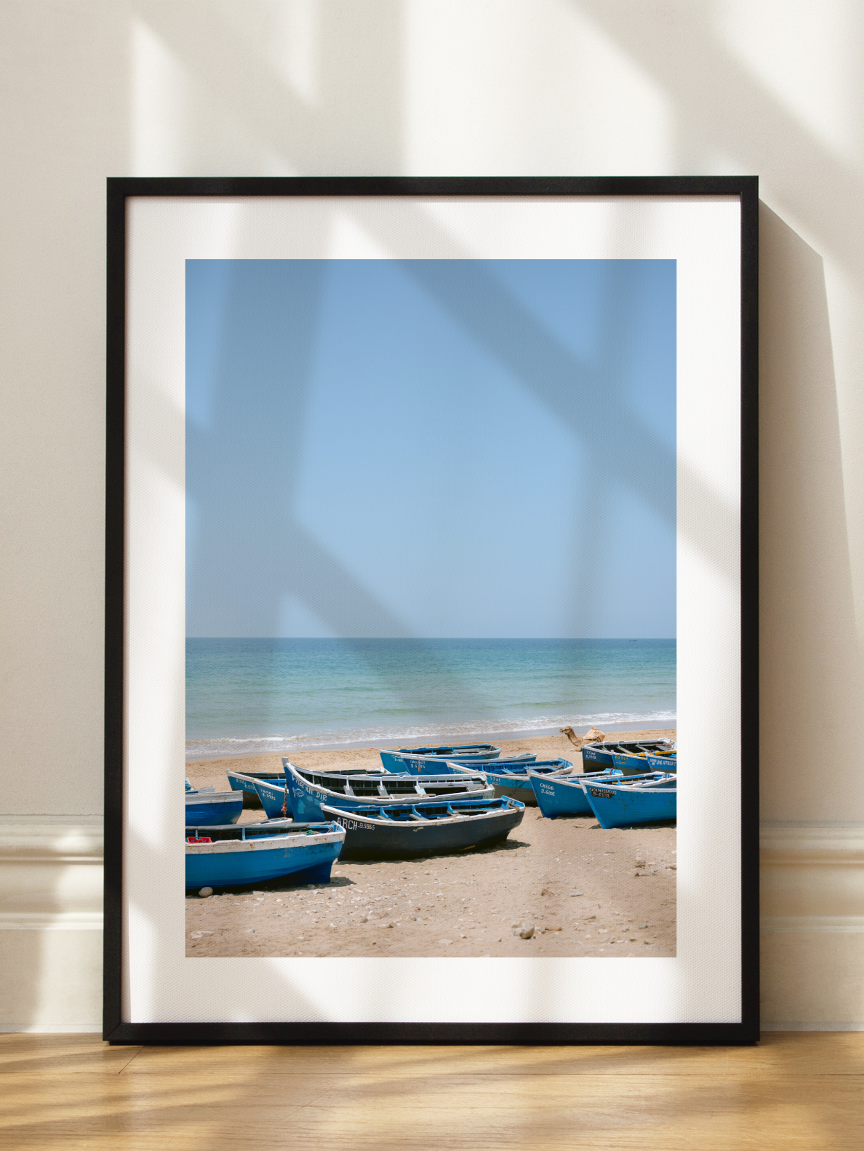 Fishermen's Beach Poster