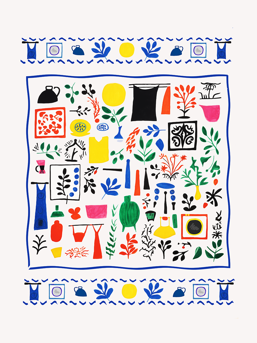 Flat Lay Poster