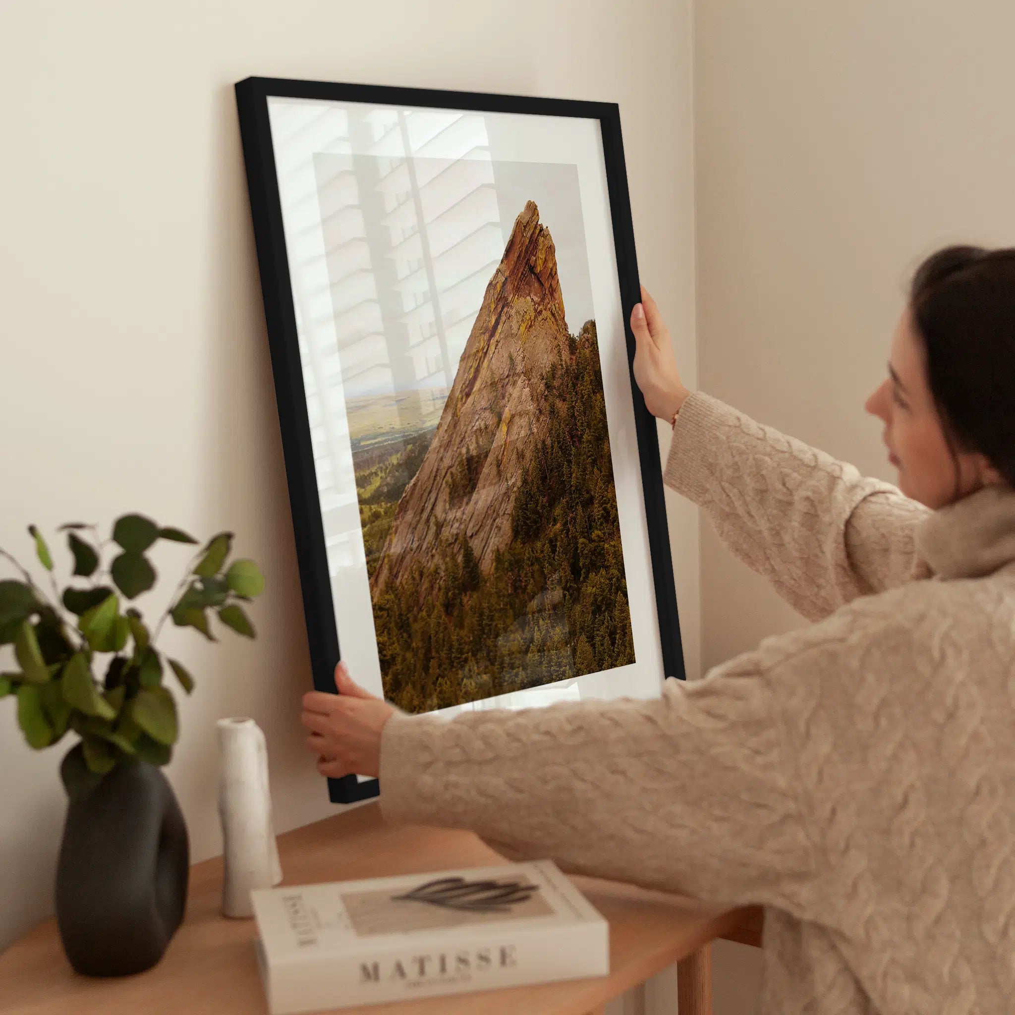 Flatirons wird aufgehängt