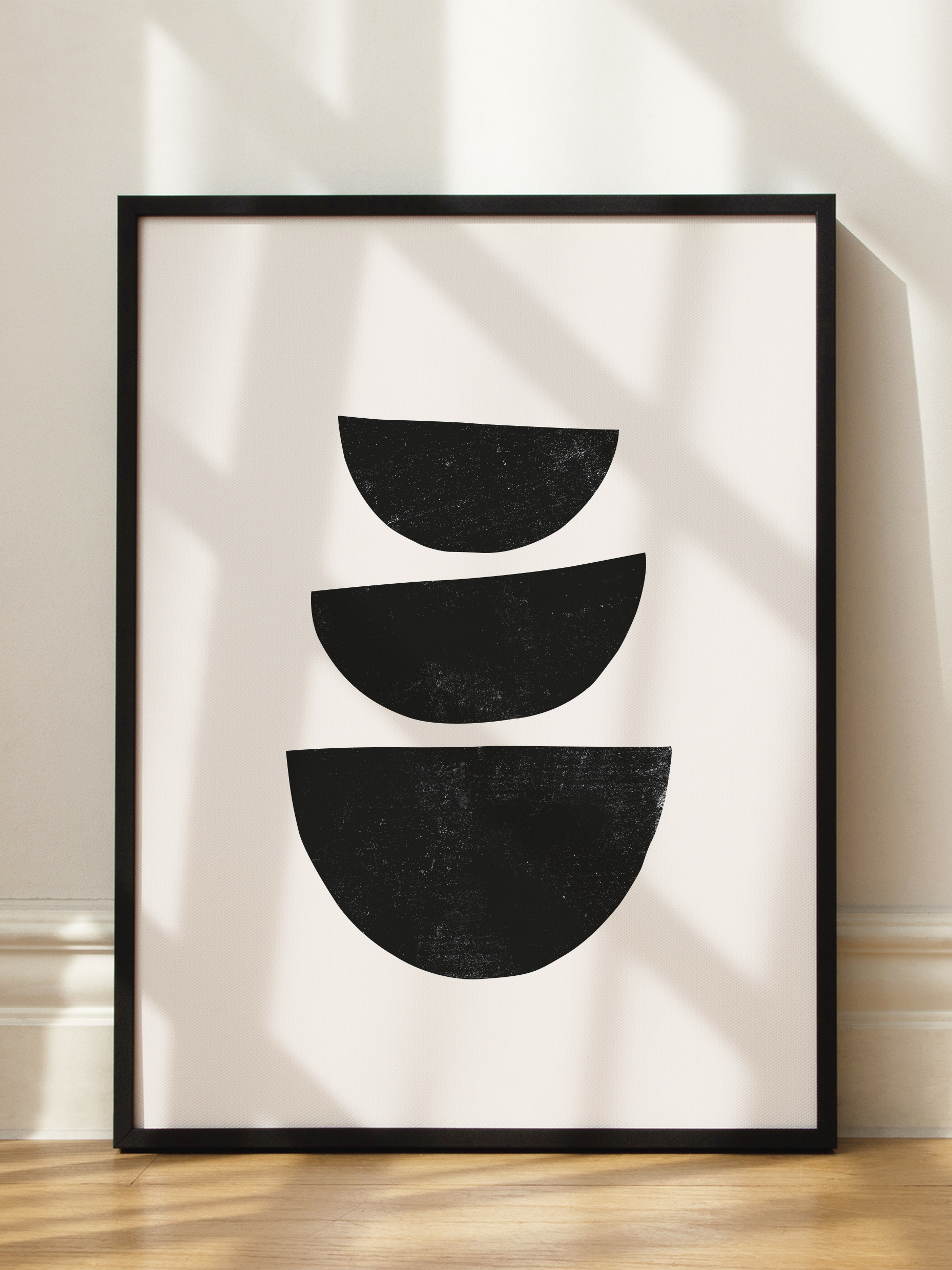 Floating Stacks Poster