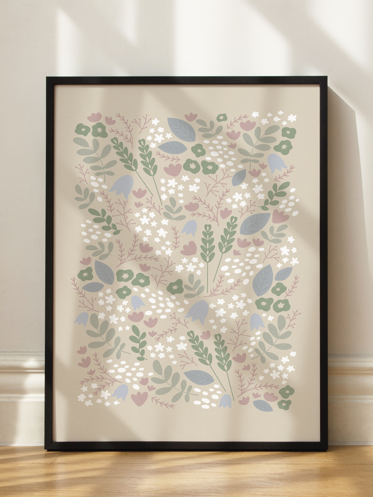 Floral Pattern Poster