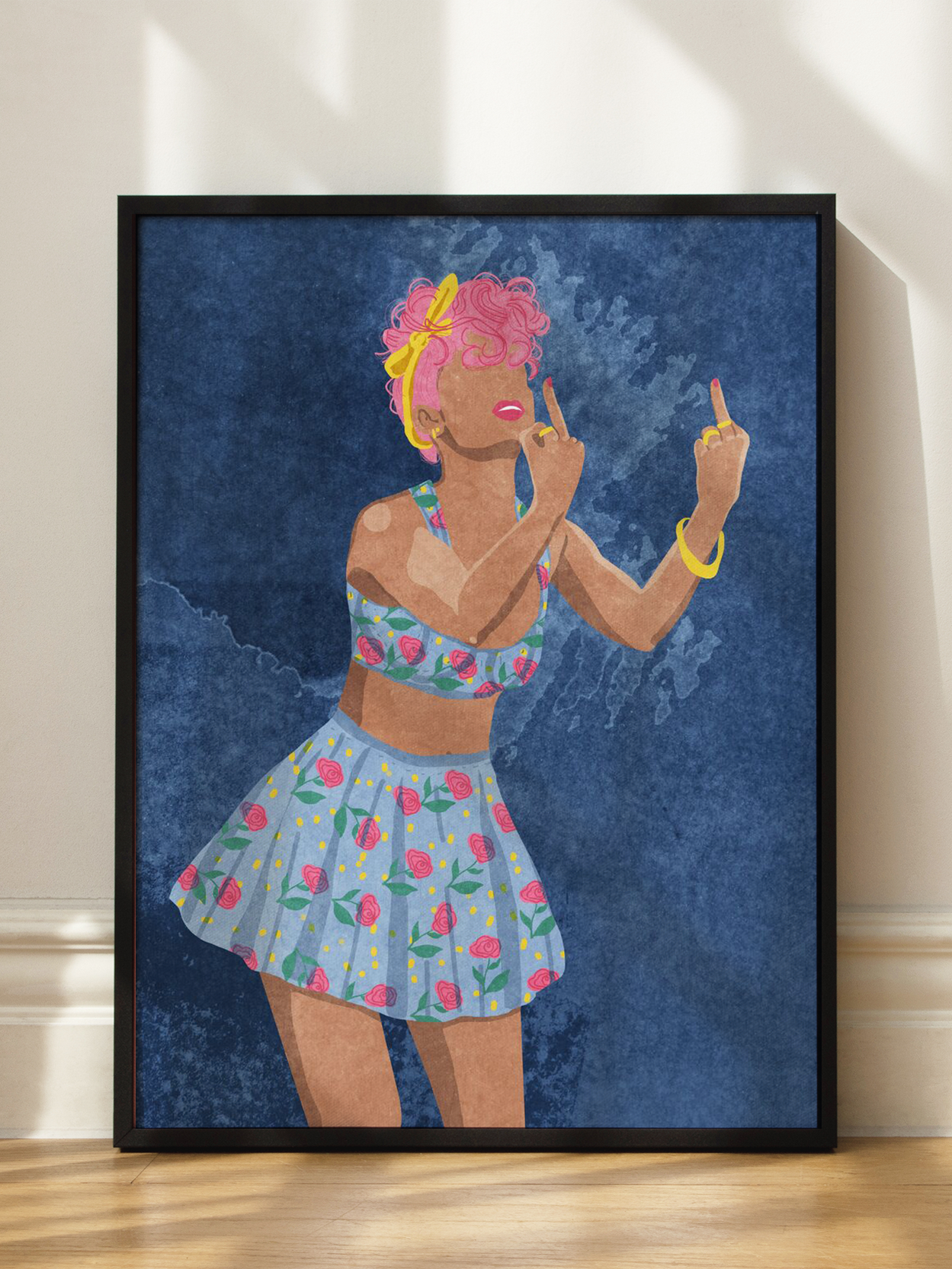 Floral Rebellion Poster