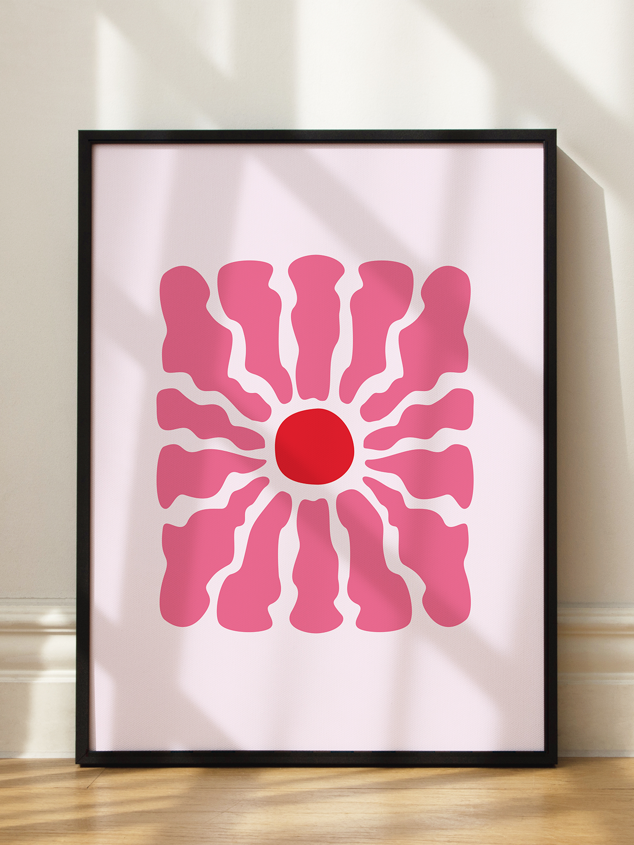 Floral Square Poster