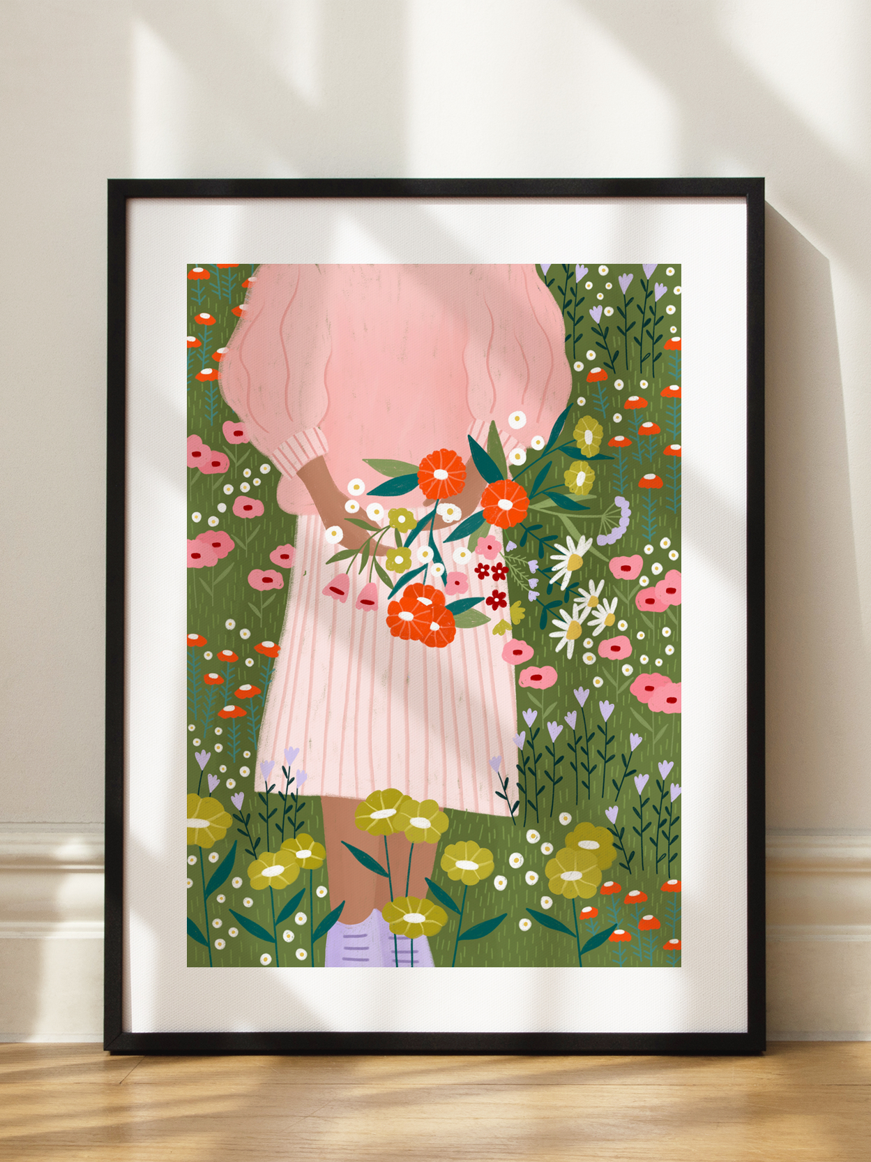 Blossoms in Hand Poster