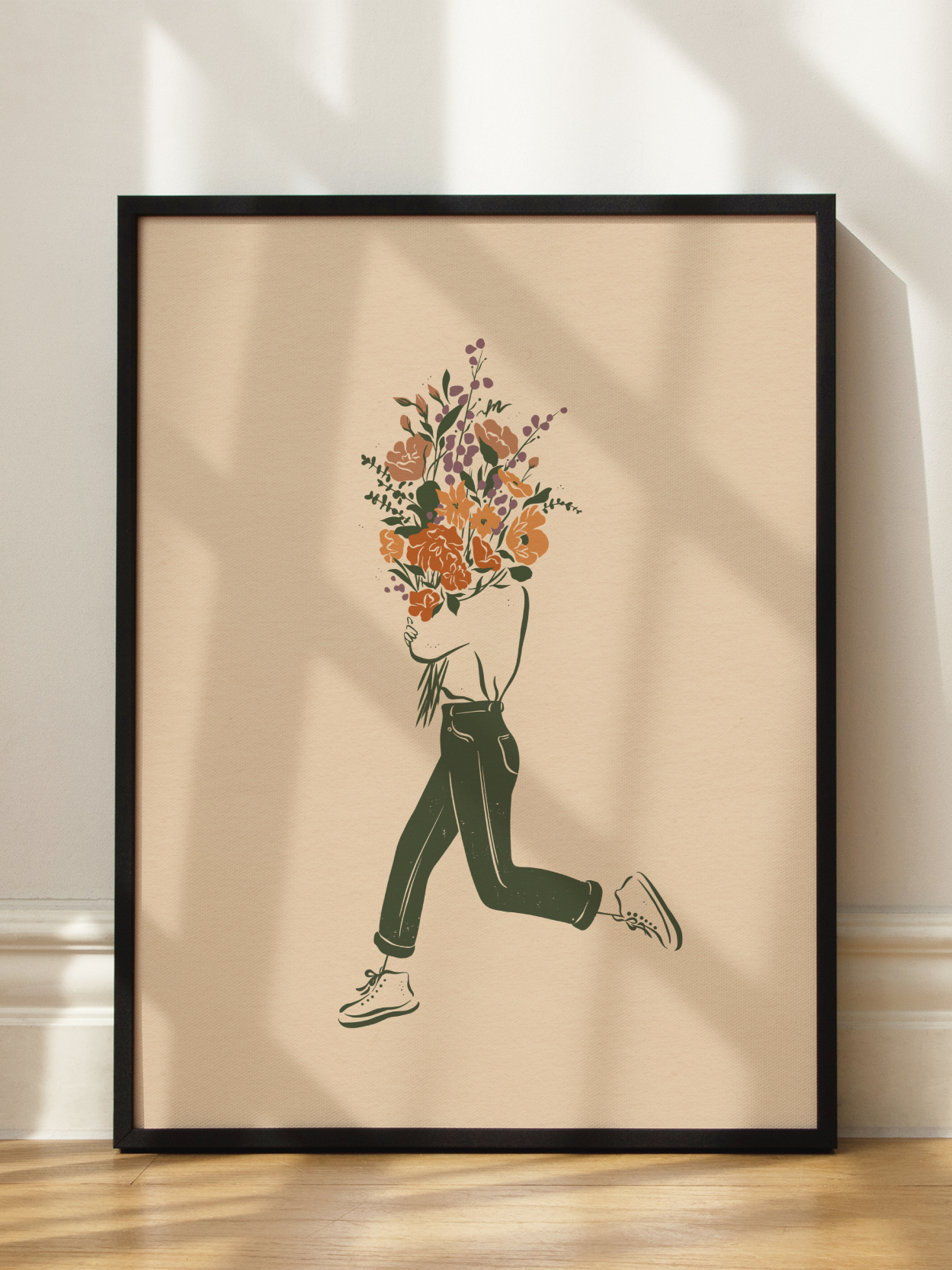 Flower Head Poster