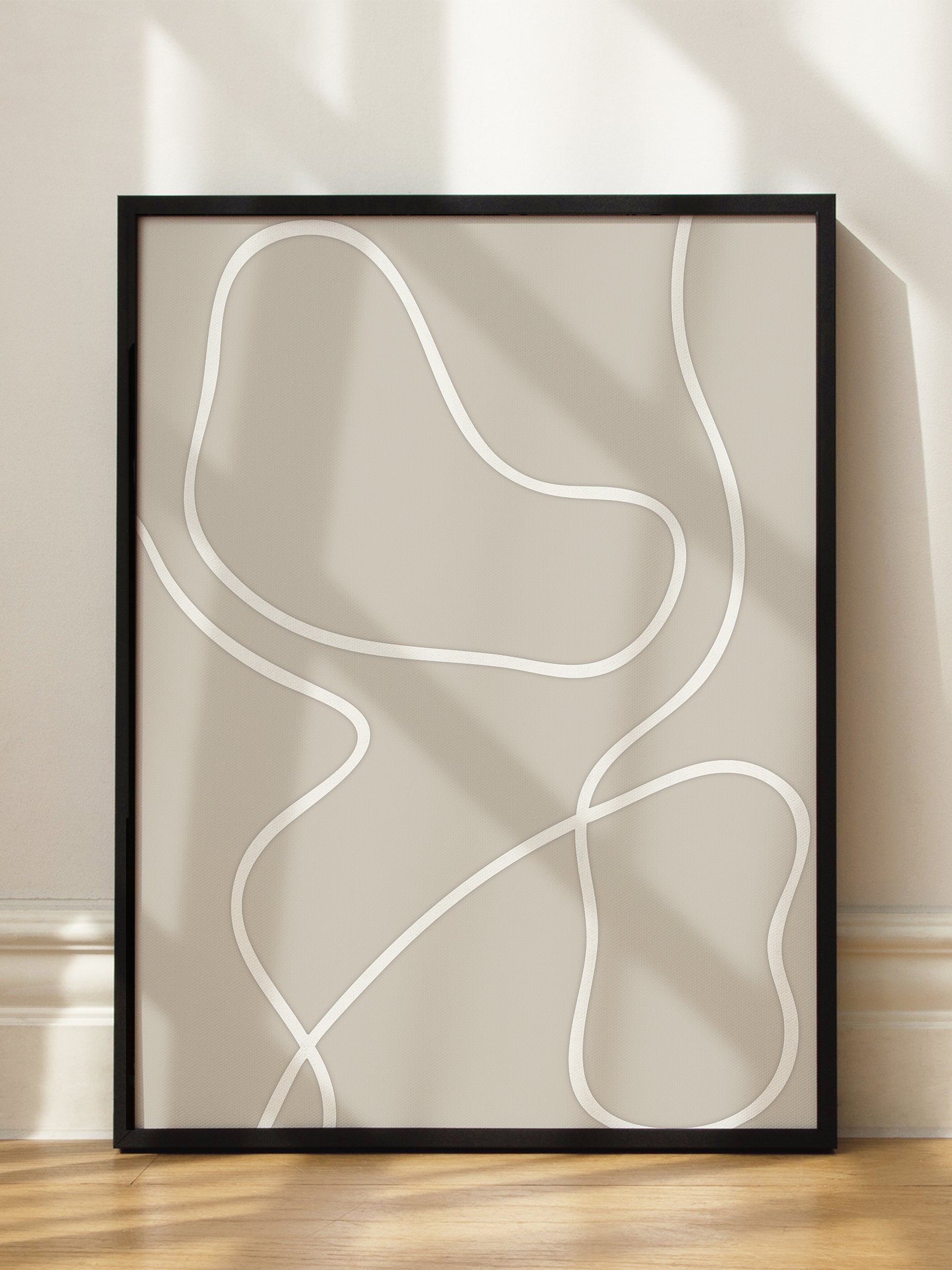 Flowing Simplicity Poster
