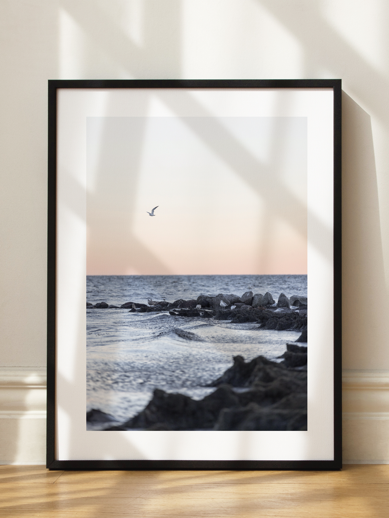 Flying Seagull Poster