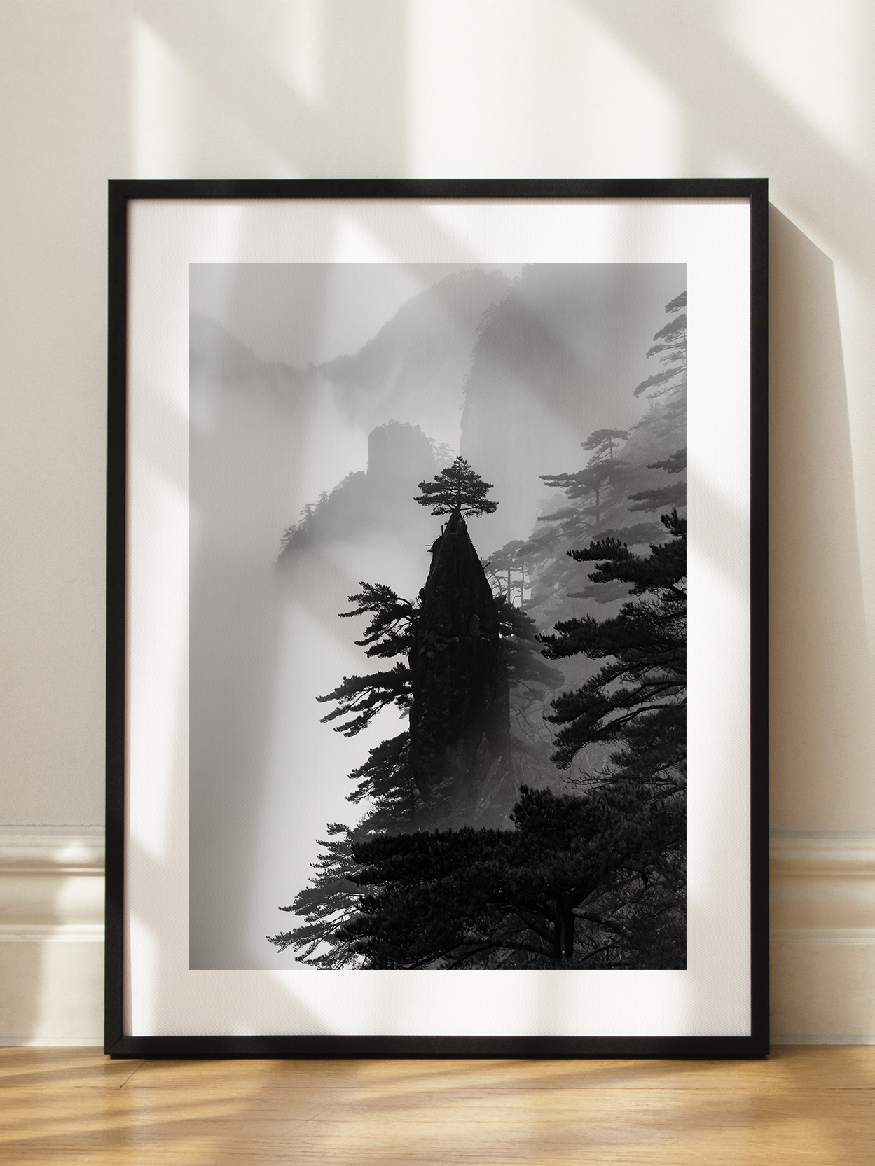 Foggy Forest Poster