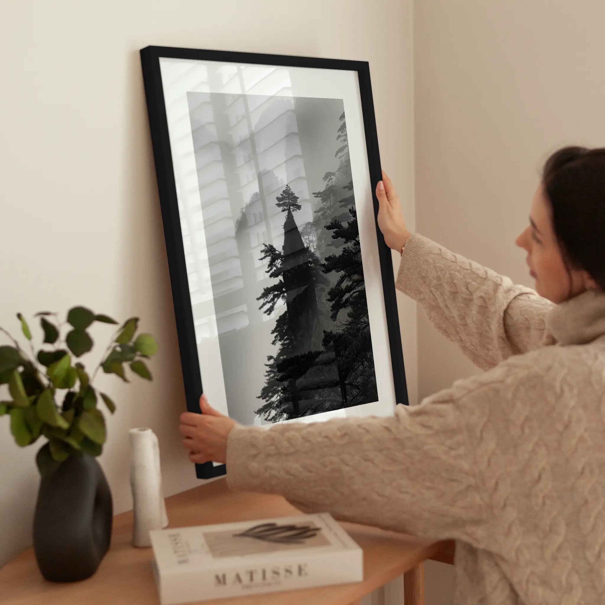 Foggy Forest wird aufgehängt