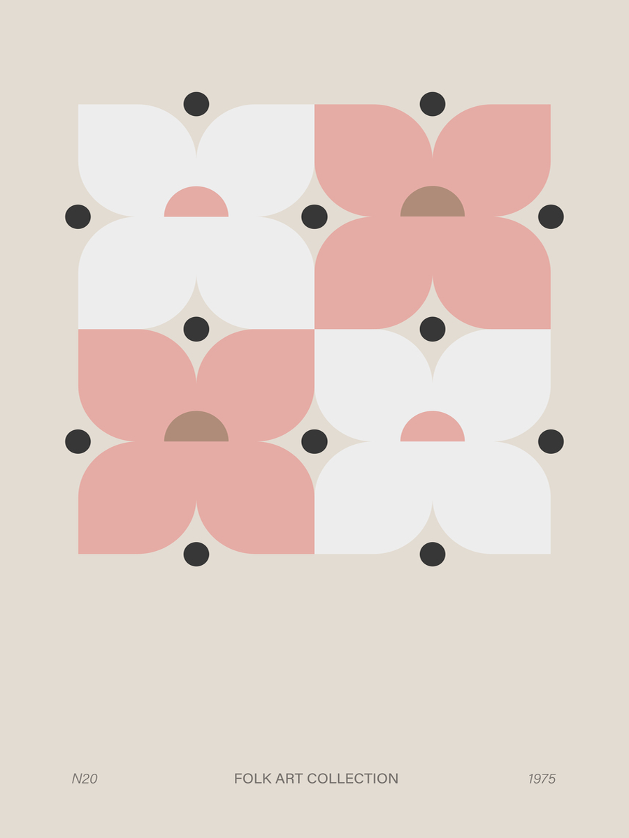 Folk Art Collection No3 Poster
