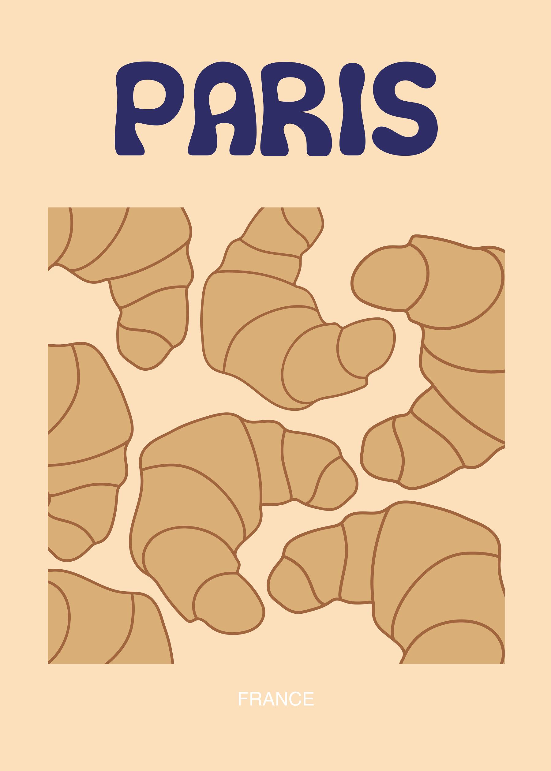 Iconic Paris Poster