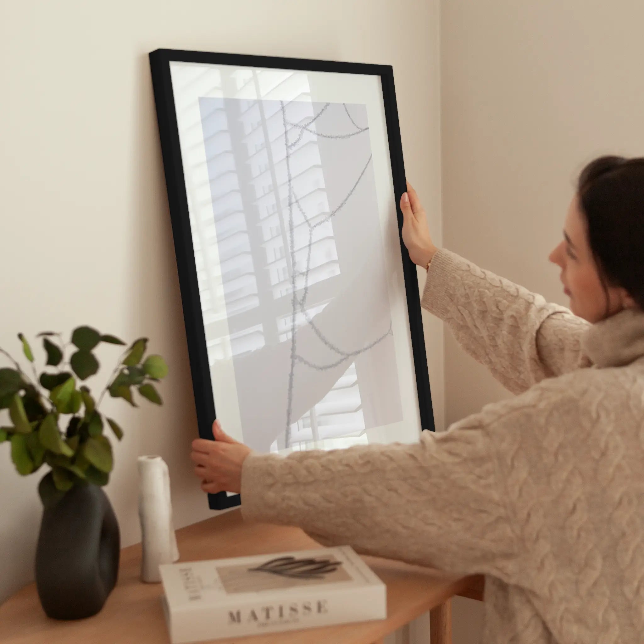 Frosty Web wird aufgehängt