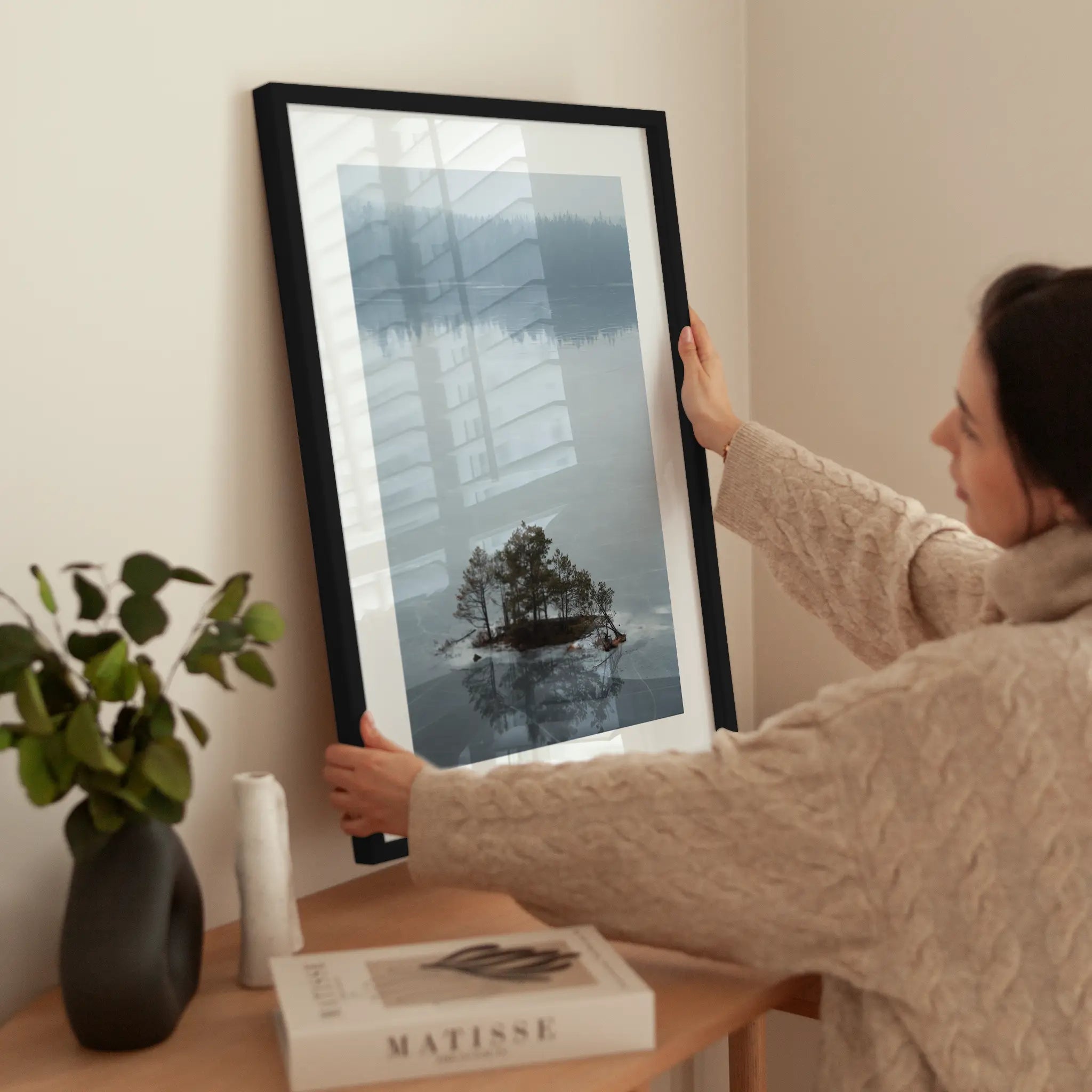 Frozen Lake Island wird aufgehängt