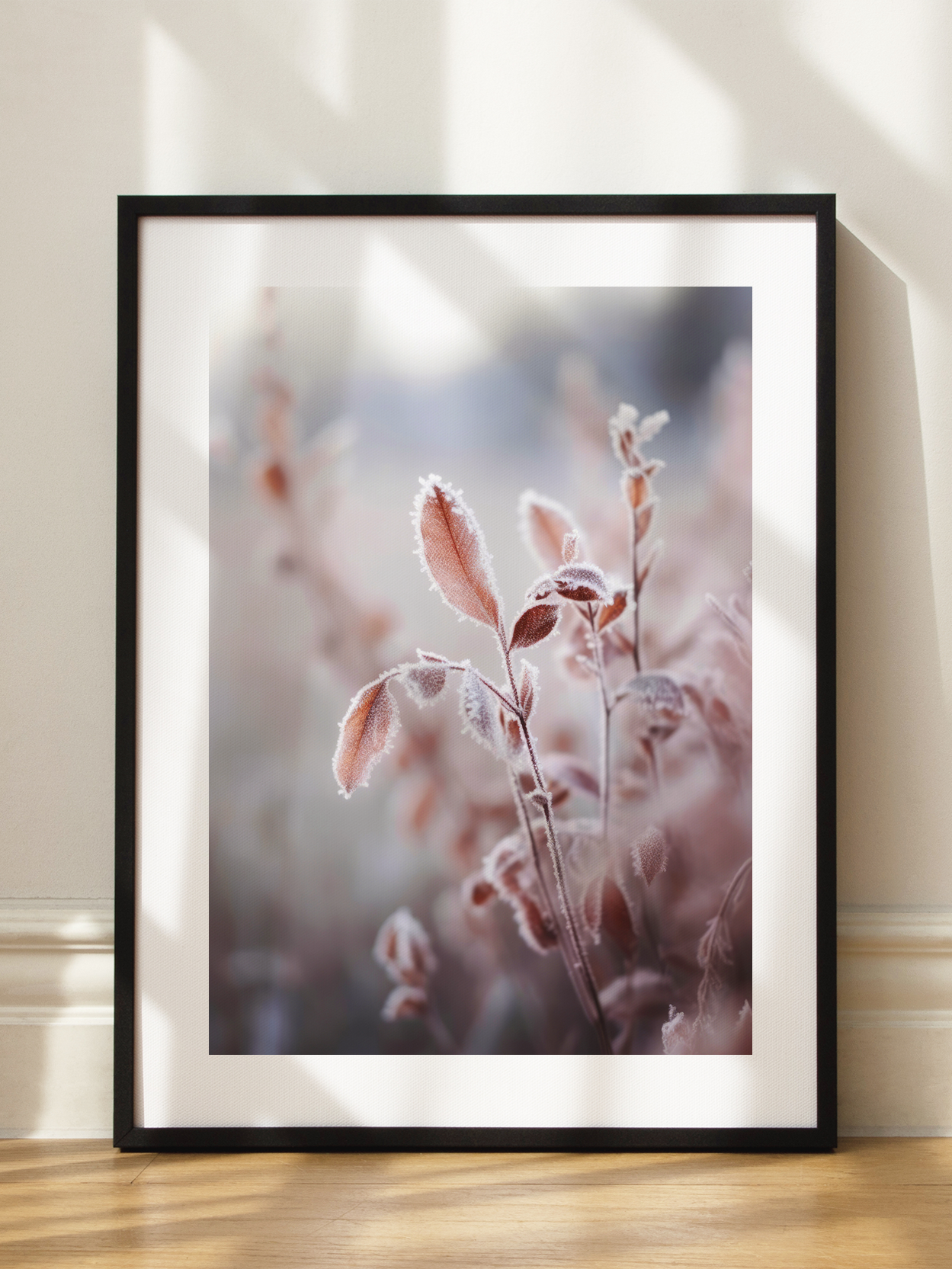 Frozen Nature Poster