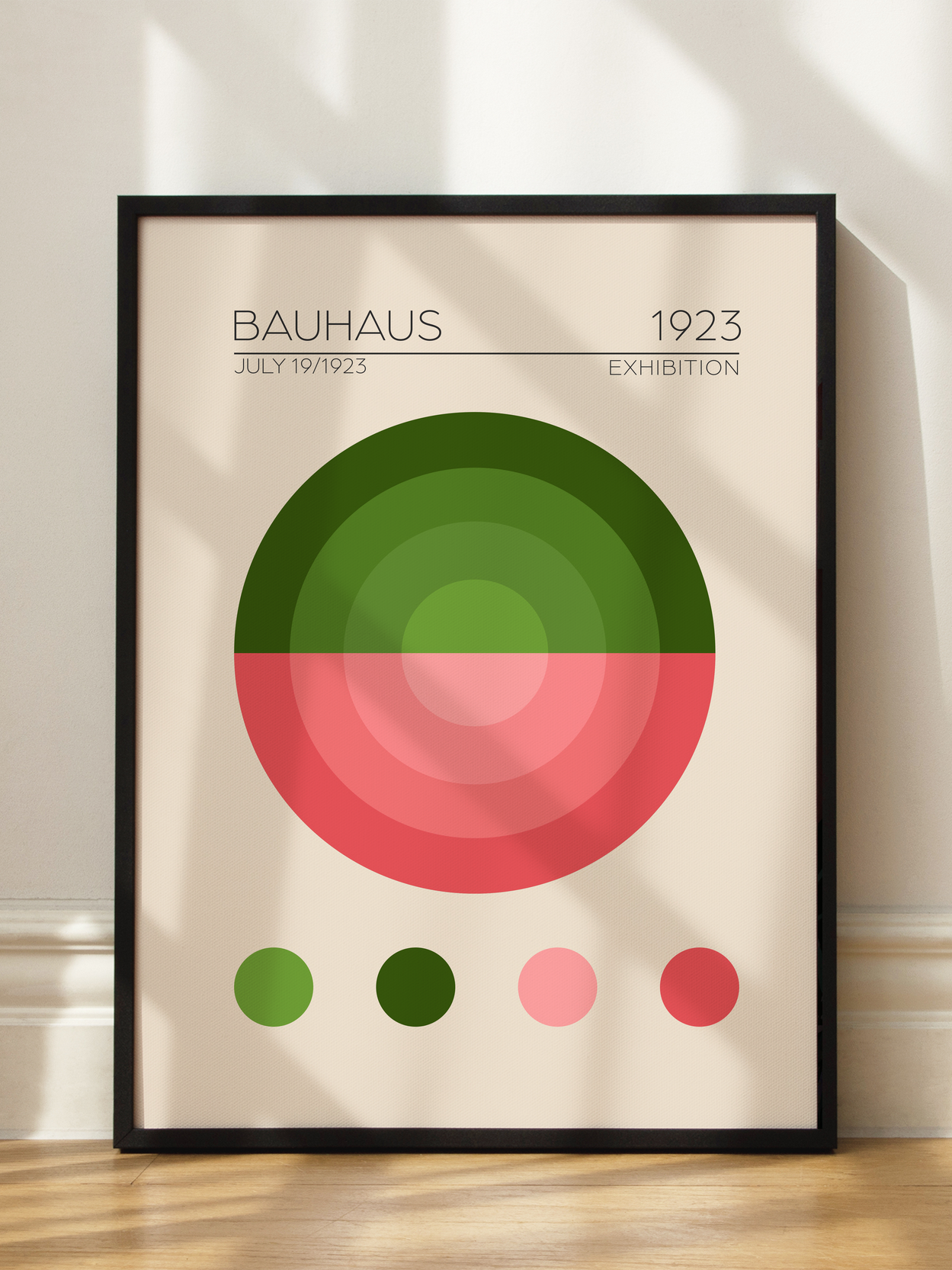 Geometrical Harmony Poster