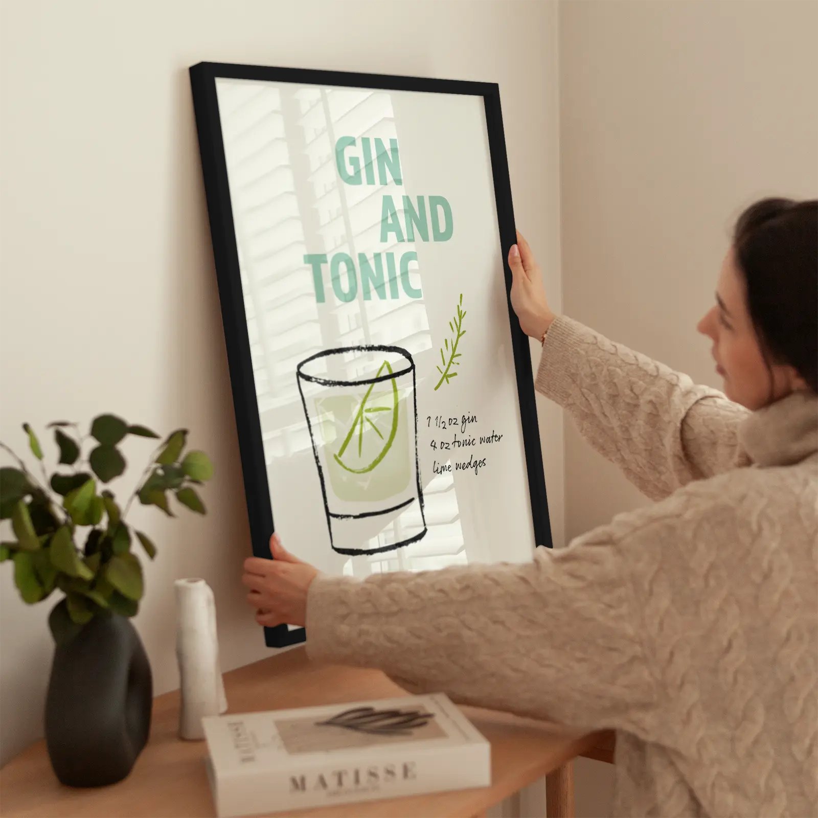 Gin And Tonic wird aufgehängt