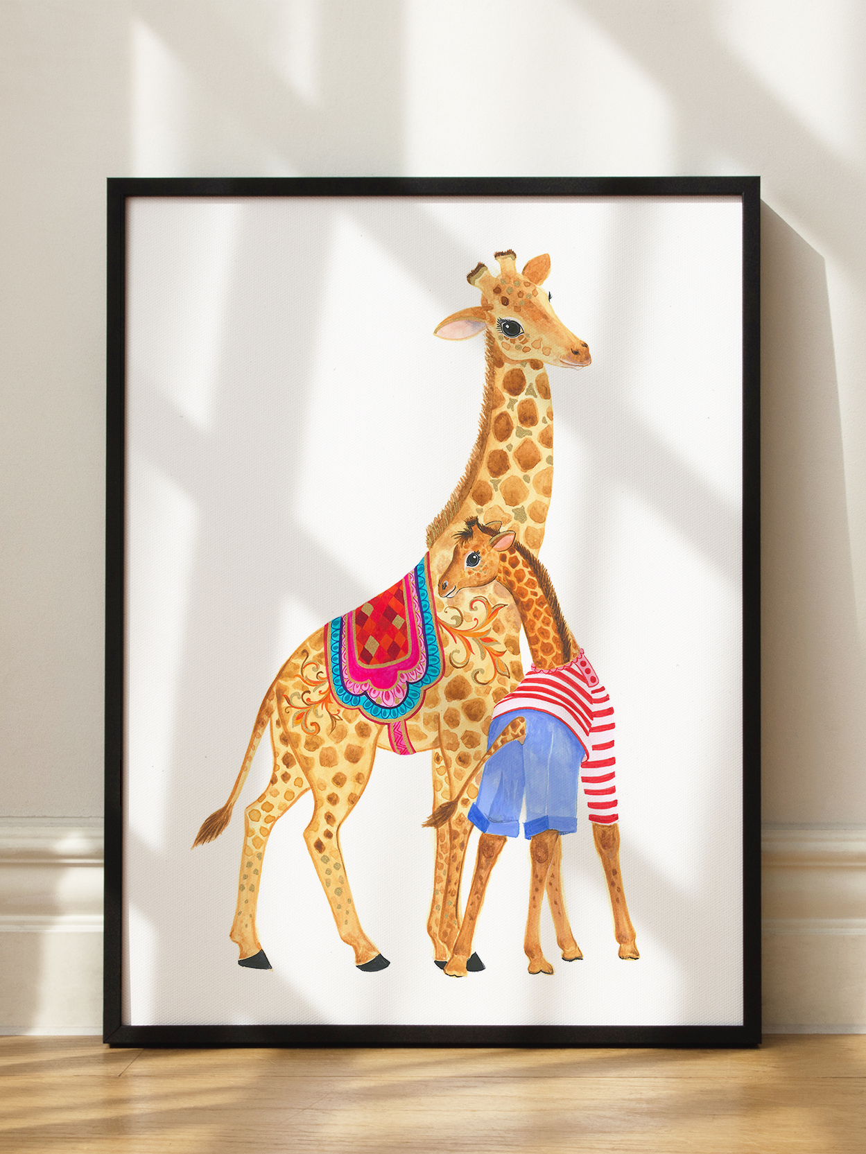 Giraffes Poster