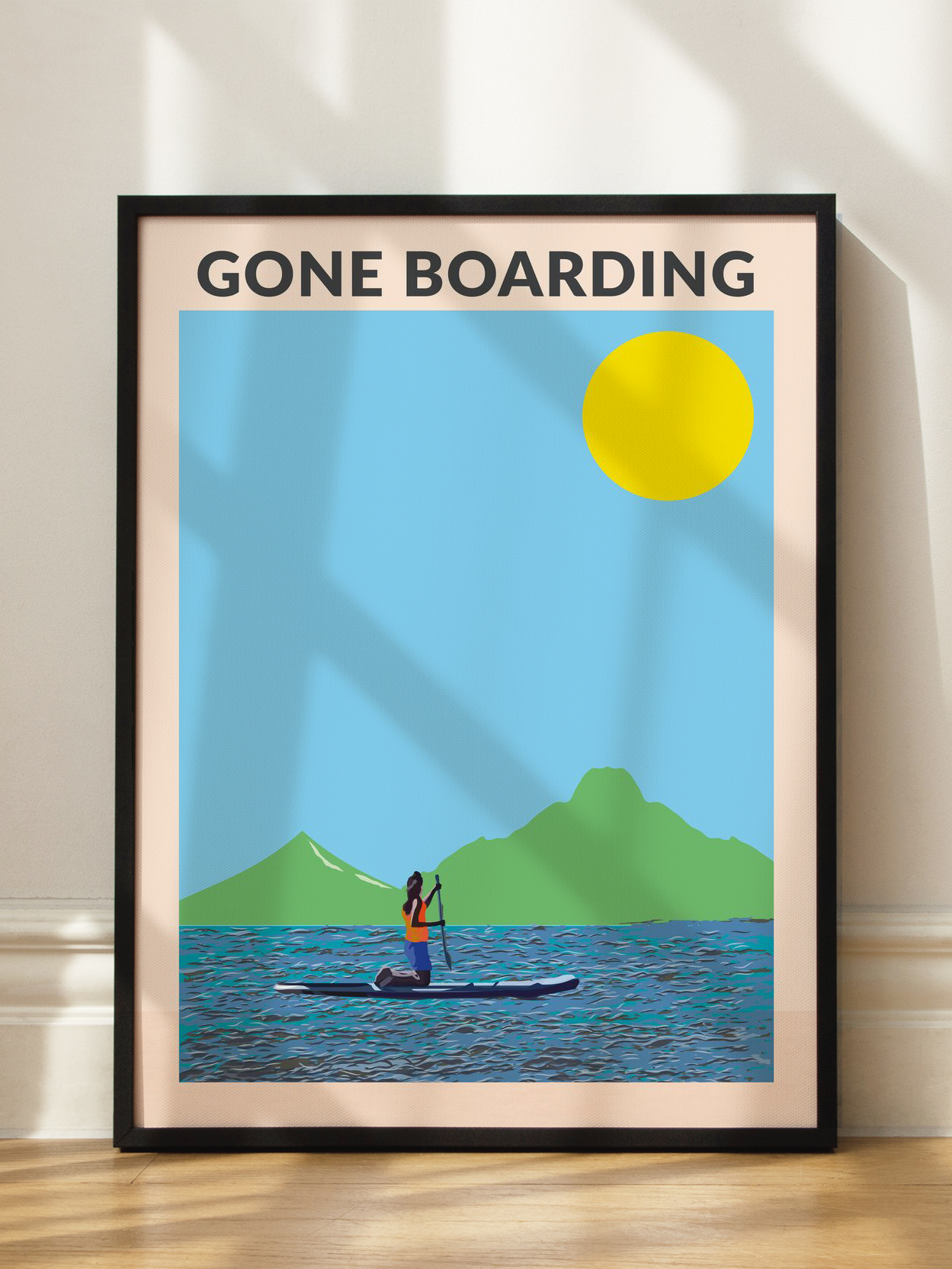 Gone Boarding Poster