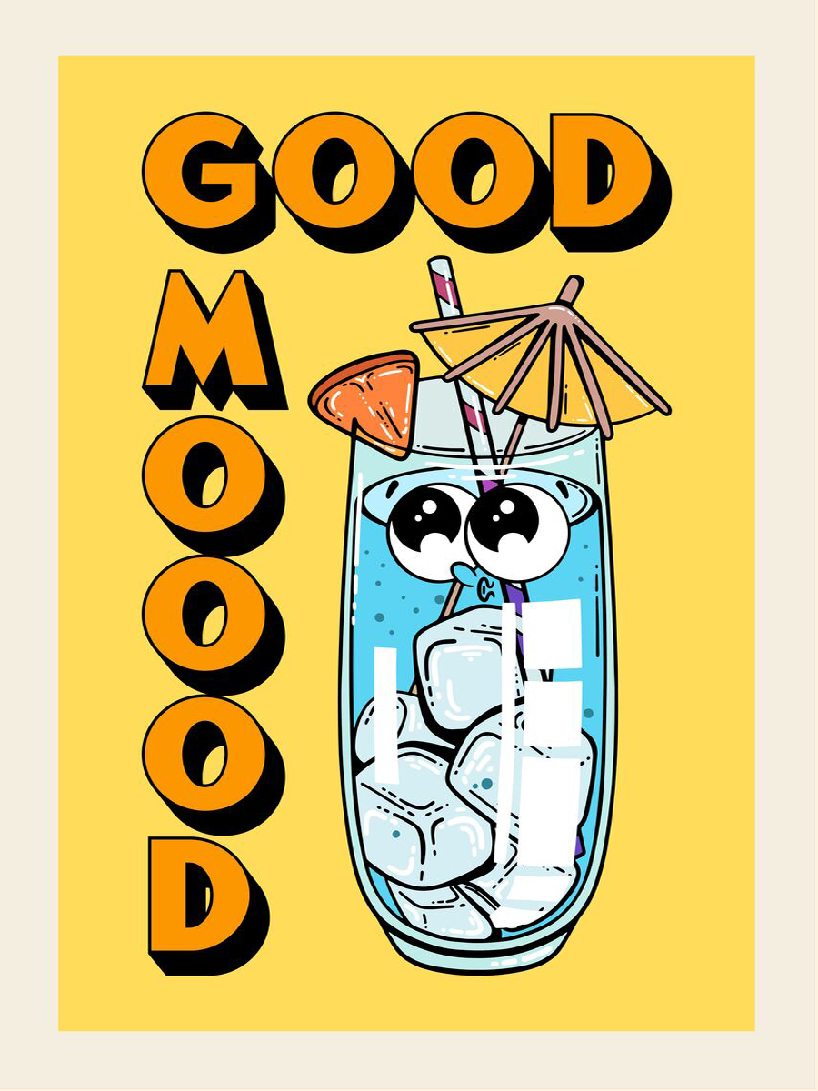 Good Mood Drink Poster