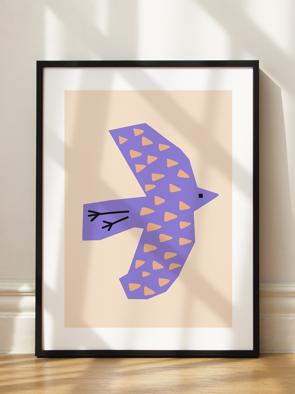 Graphic Bird Poster