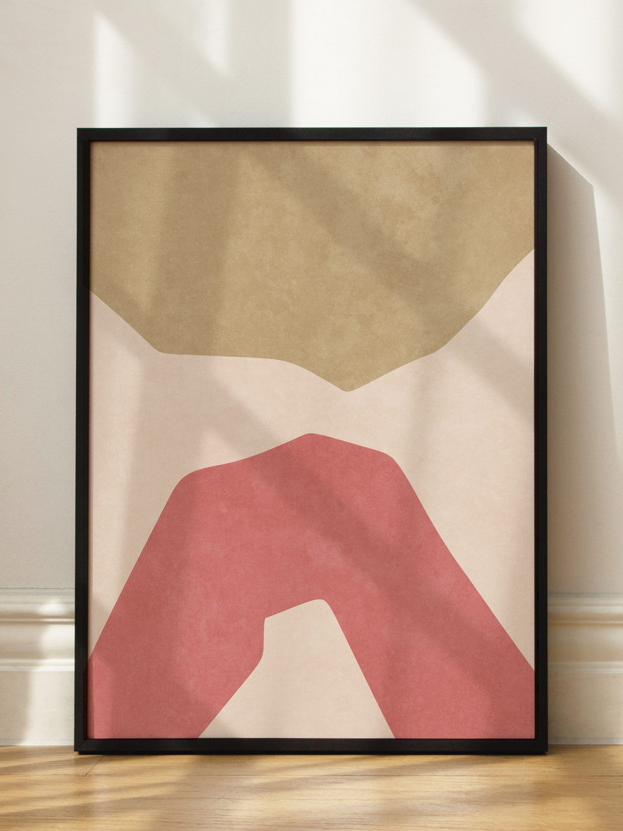 Graphic Color Blocks Poster