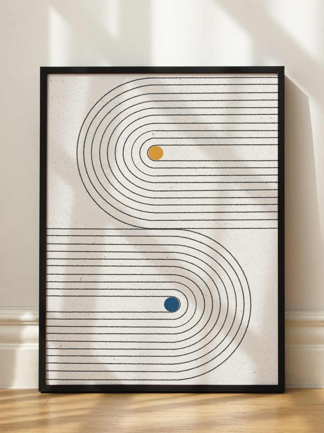 Graphic Colorful Circles Poster