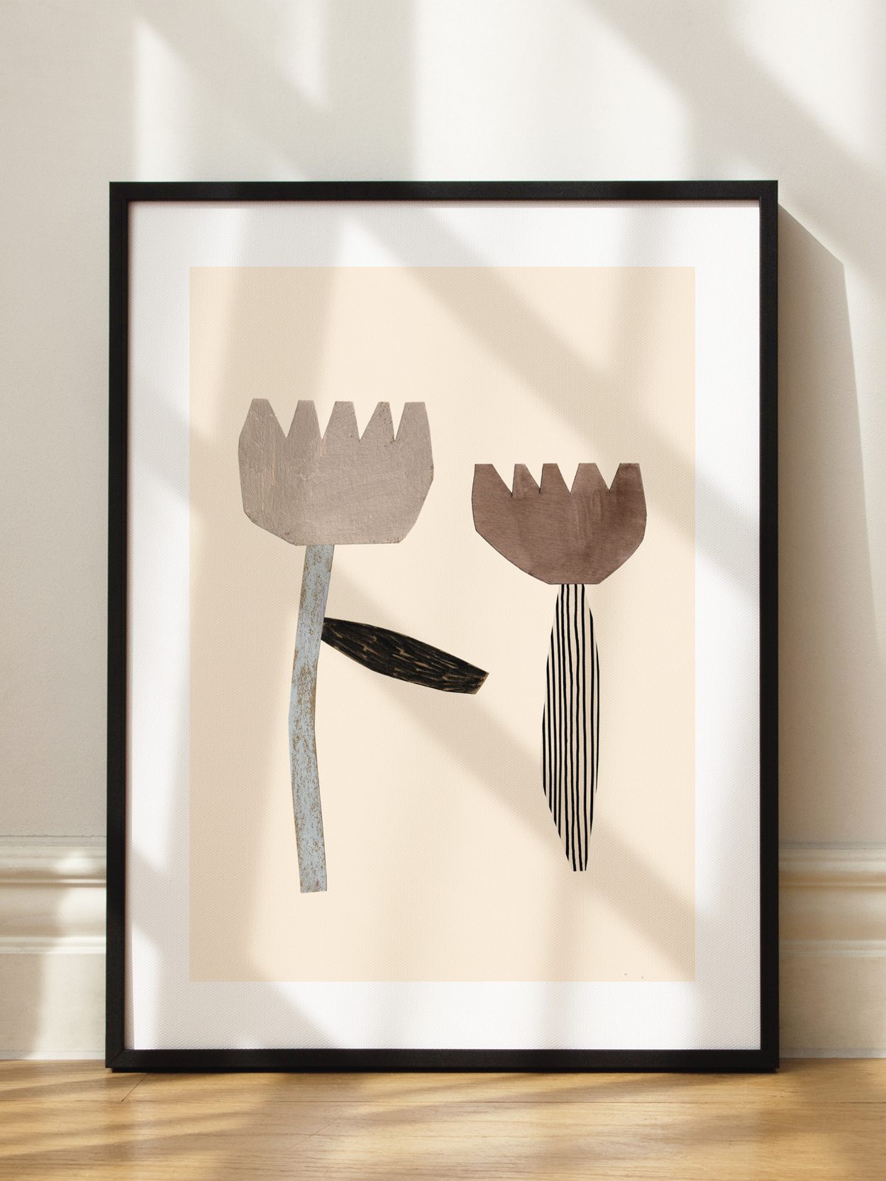 Graphic Flowers Poster