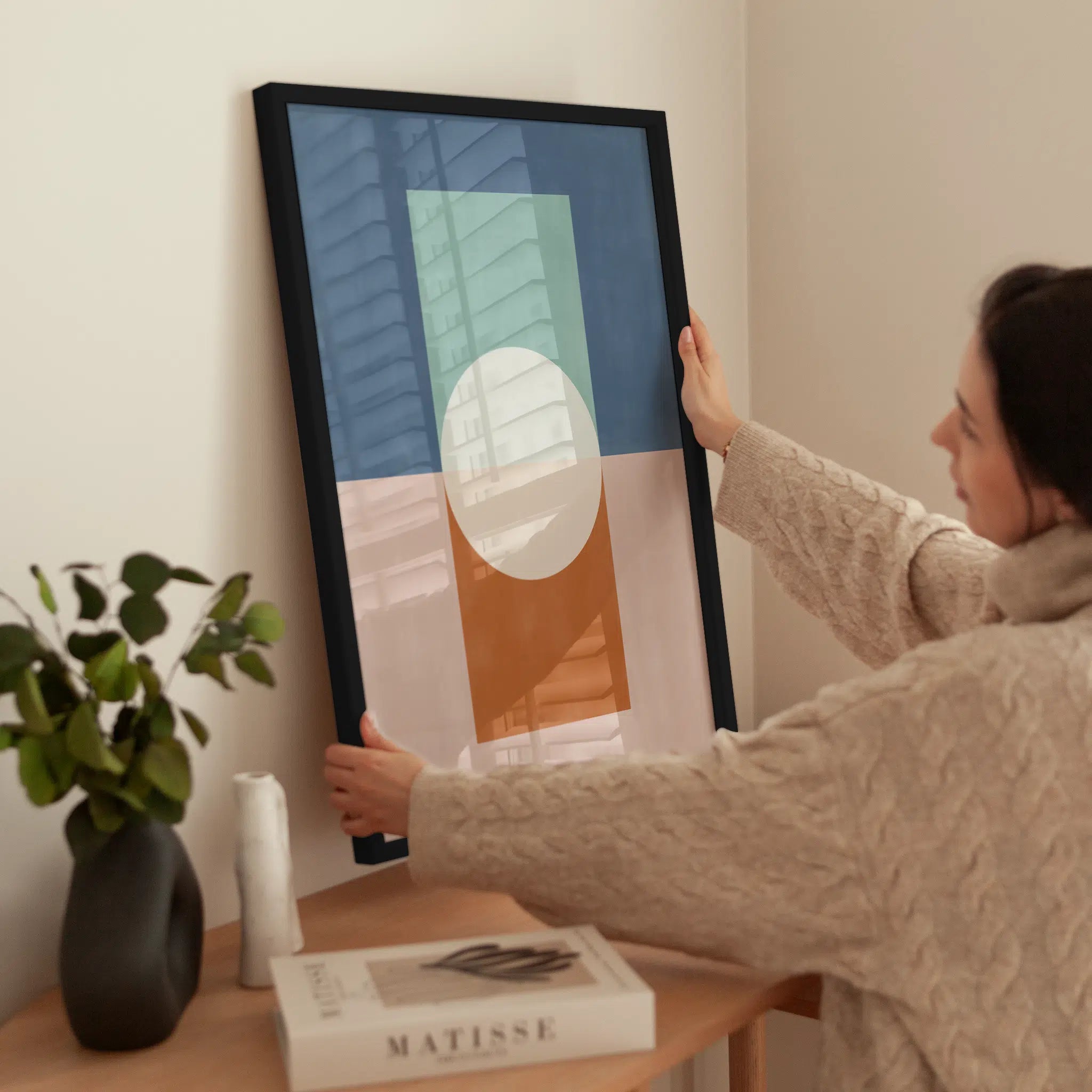 Graphic Geometrics wird aufgehängt