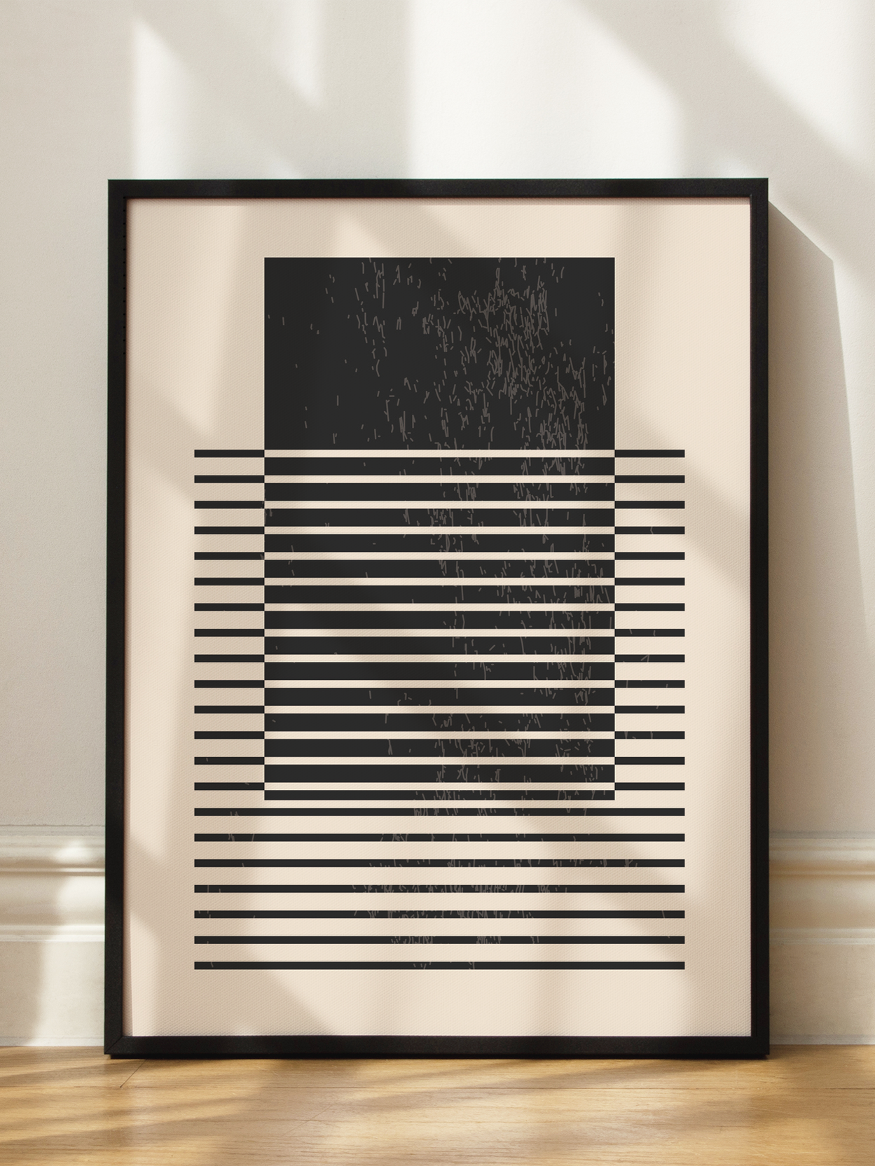 Graphic Lines and Square