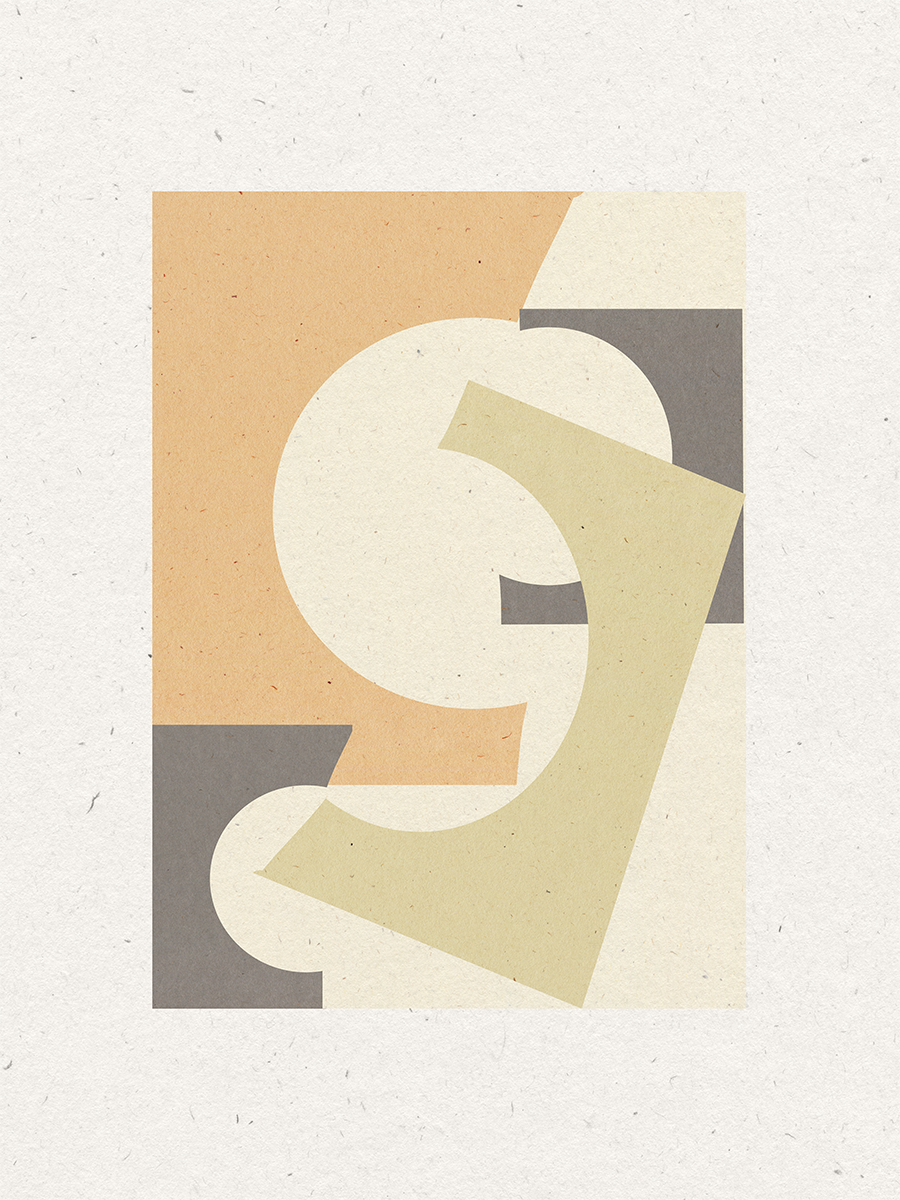 Graphic Shapes Poster