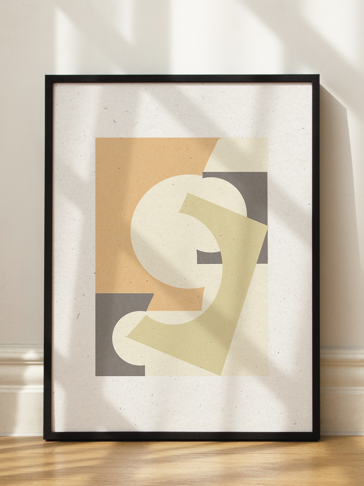 Graphic Shapes Poster