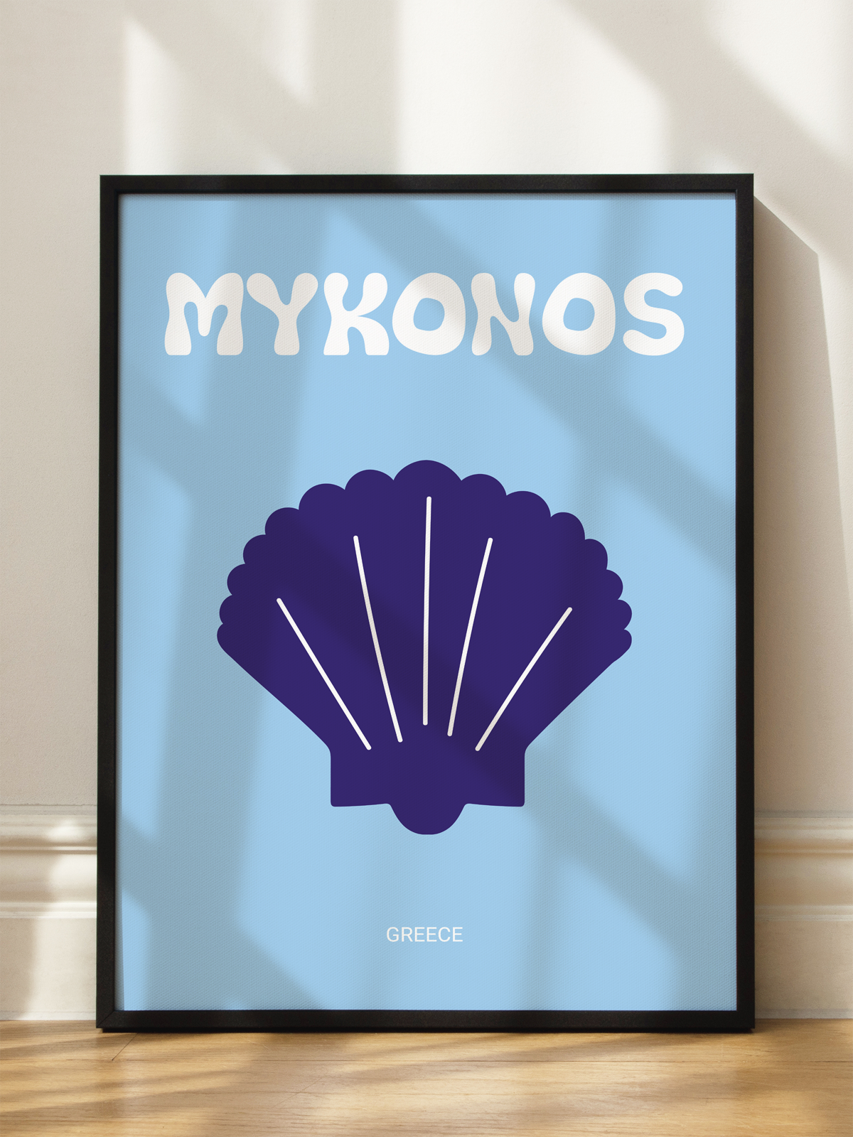 Iconic Mykonos Poster