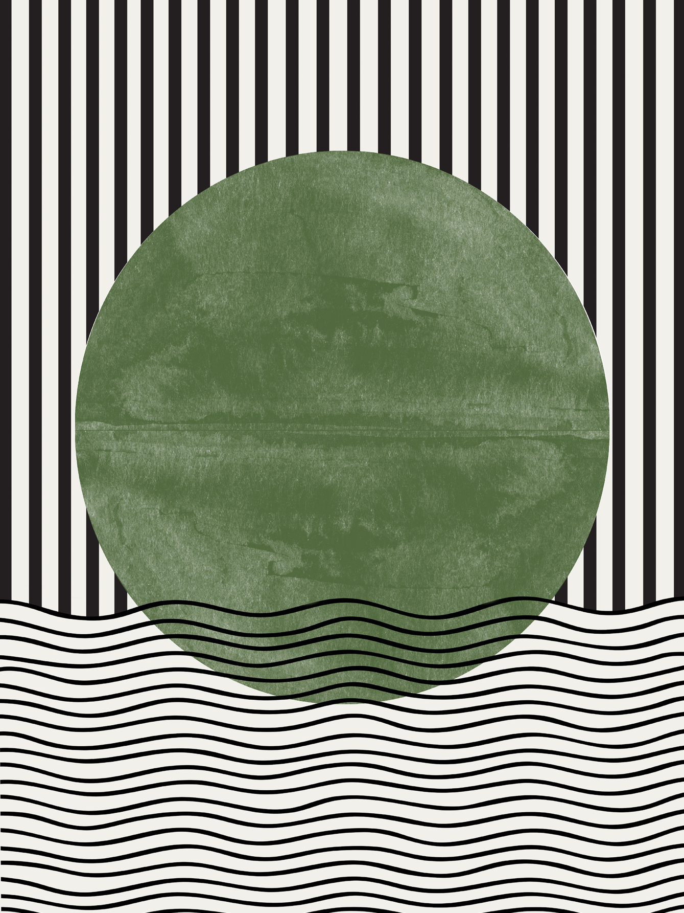 Green Harmony Poster