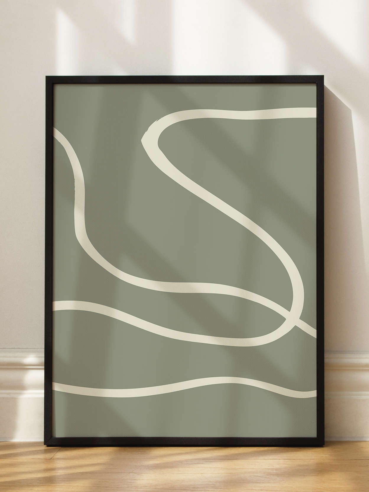 Green Lines Poster