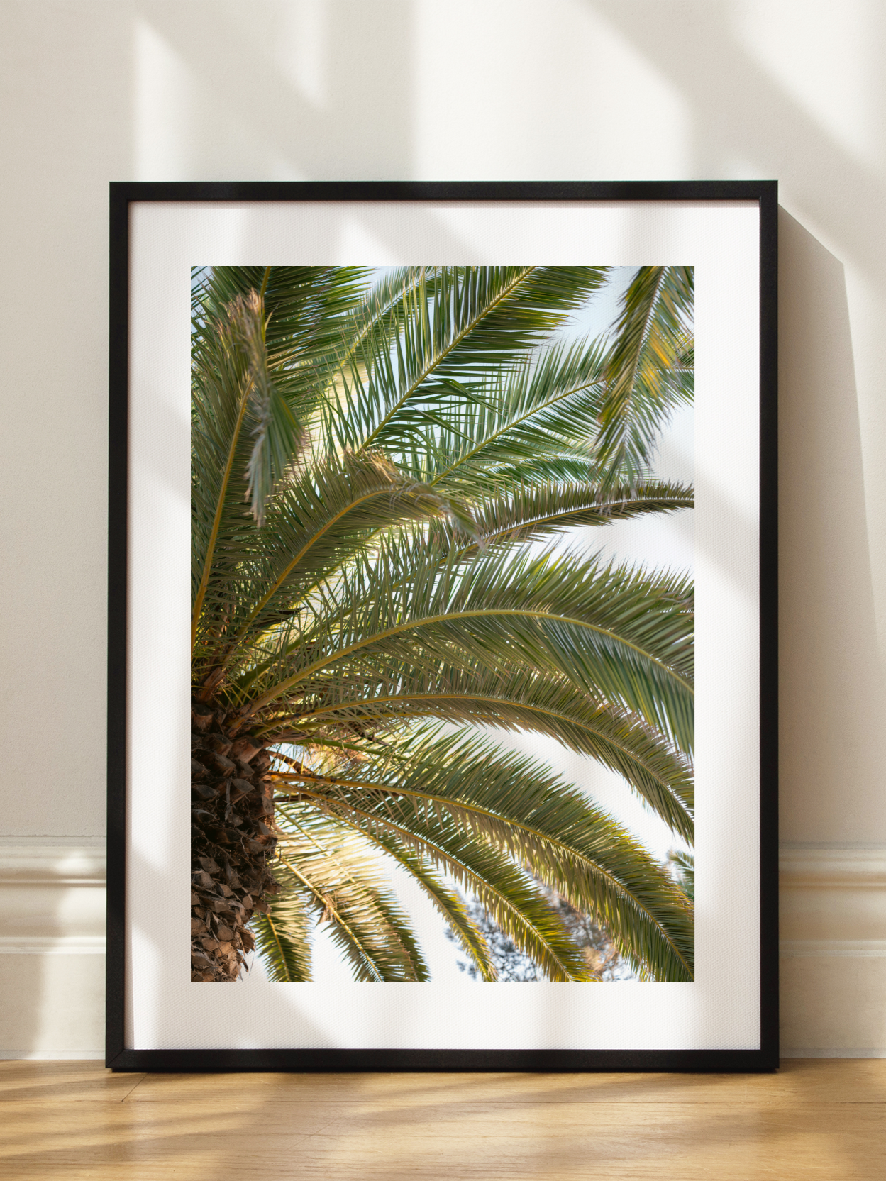 Green Palm Poster