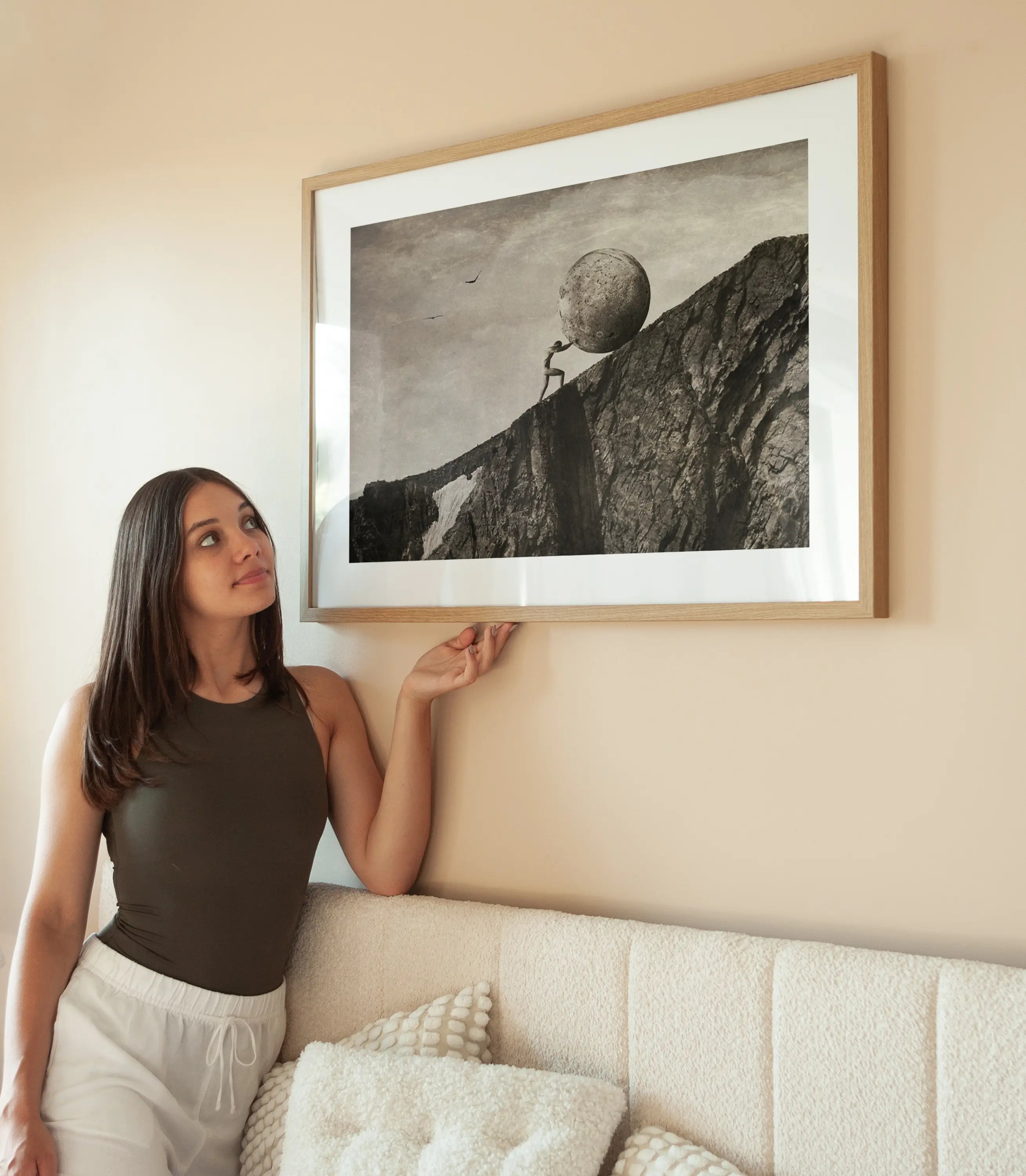 Sisyphus wird aufgehängt