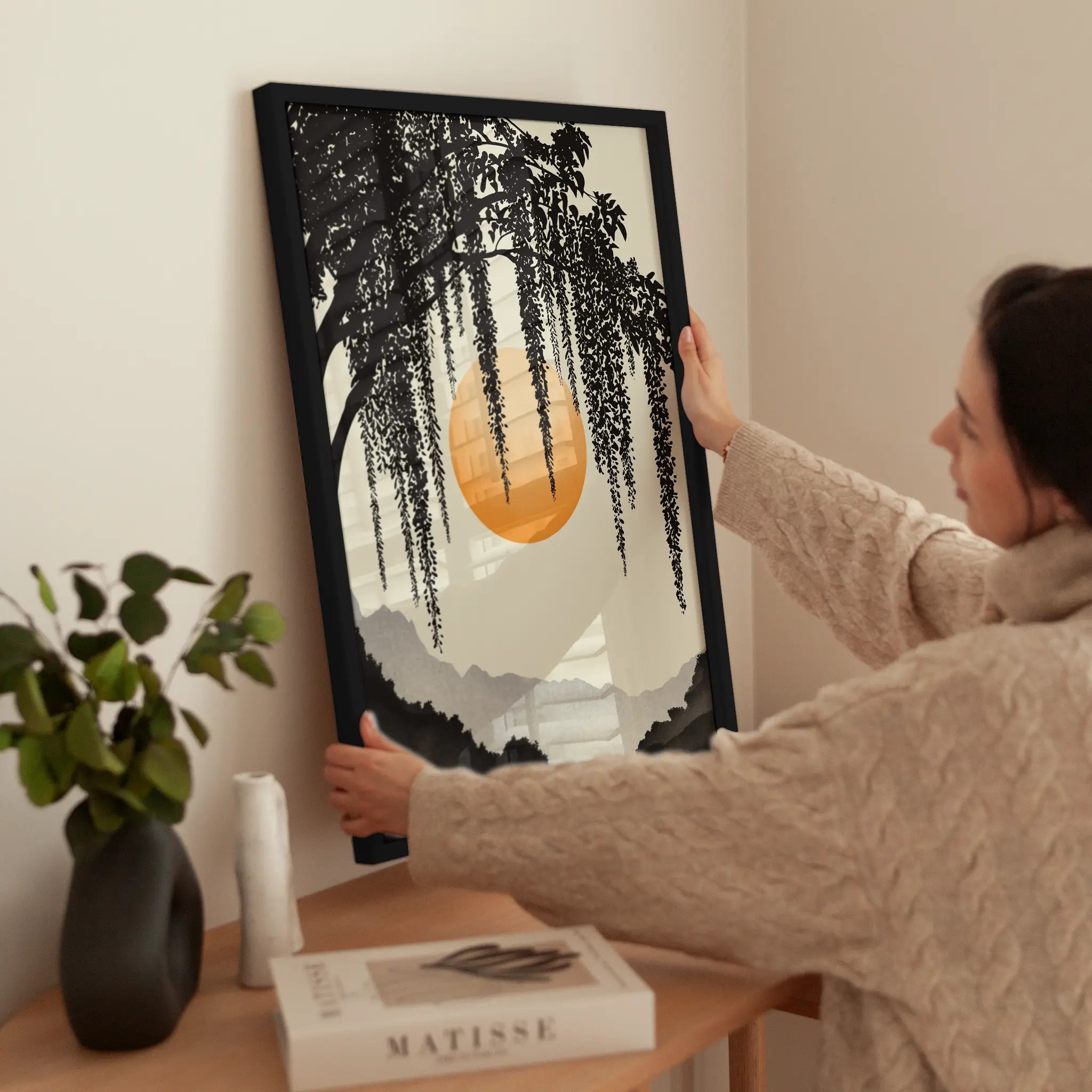 Hanging Silence wird aufgehängt