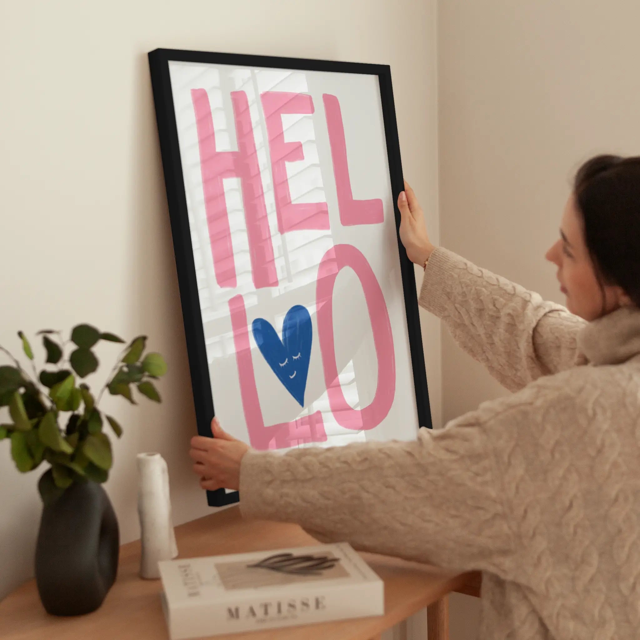 Hello Heart wird aufgehängt
