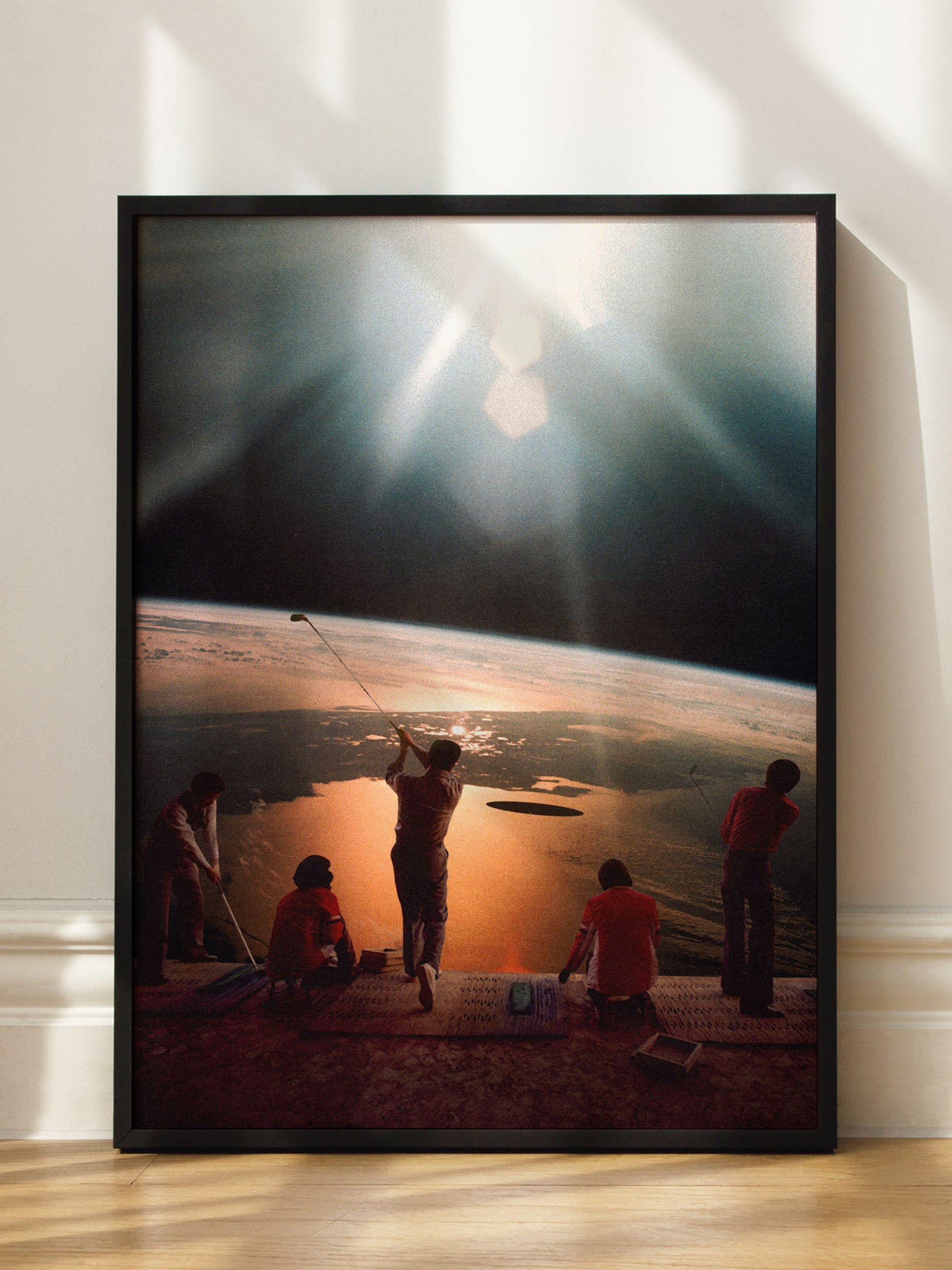 Hitting the Sphere Poster