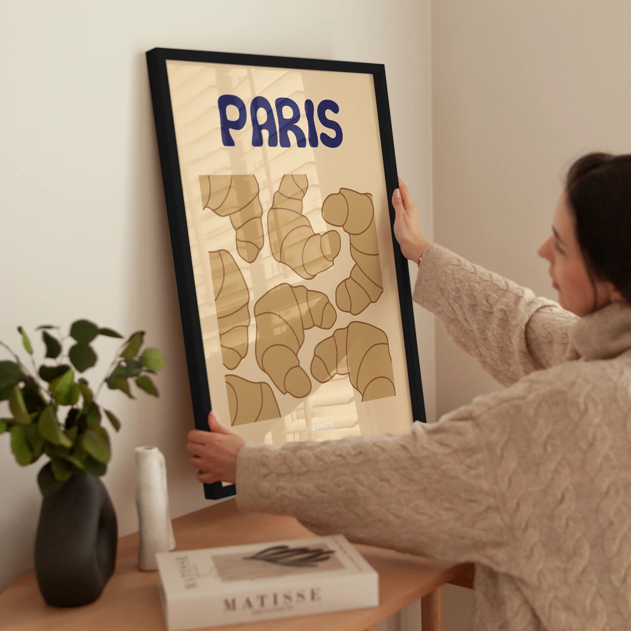 Iconic Paris wird aufgehängt
