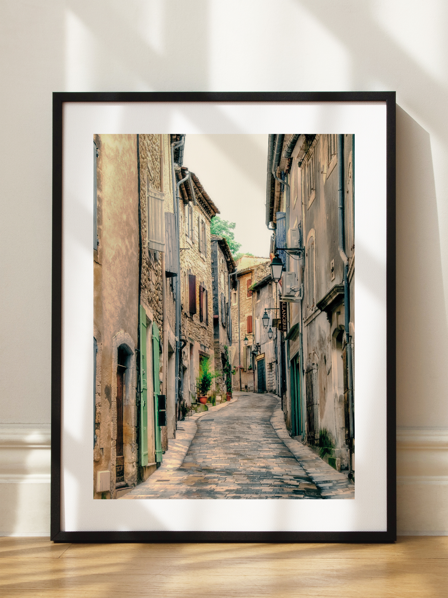 Cobblestone Alleys Poster