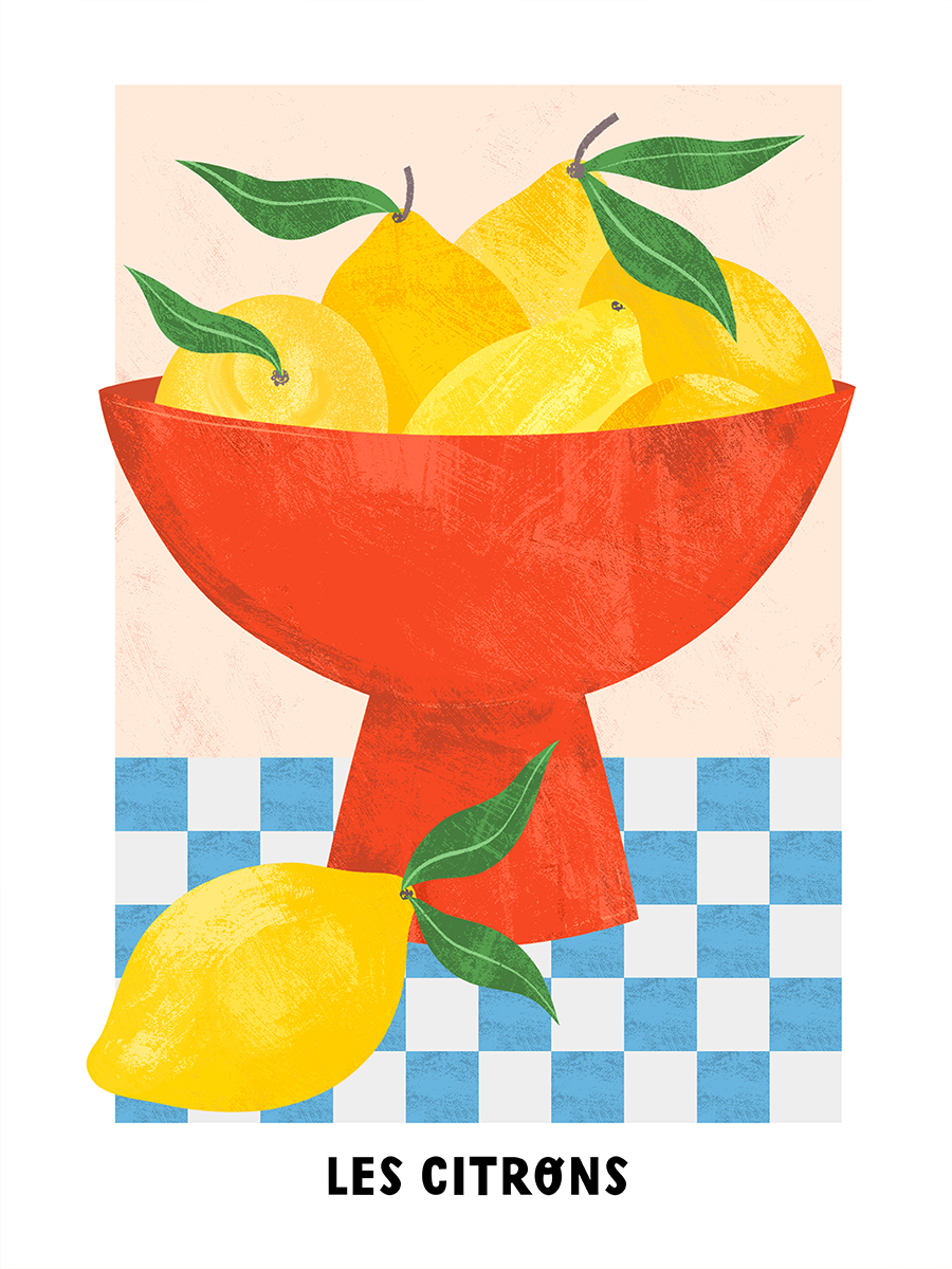 Les Citrons Poster