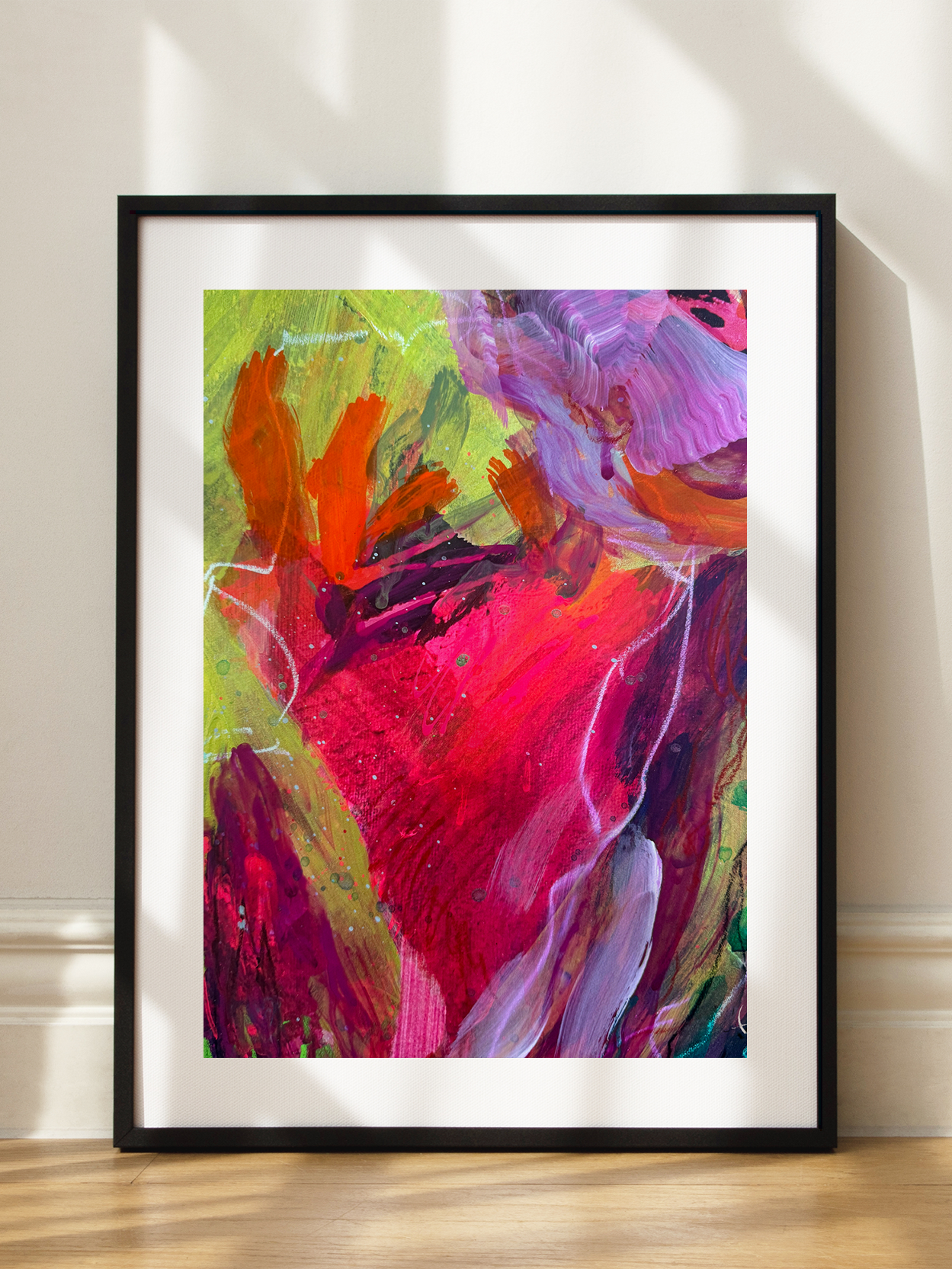 Color Burst Abstract