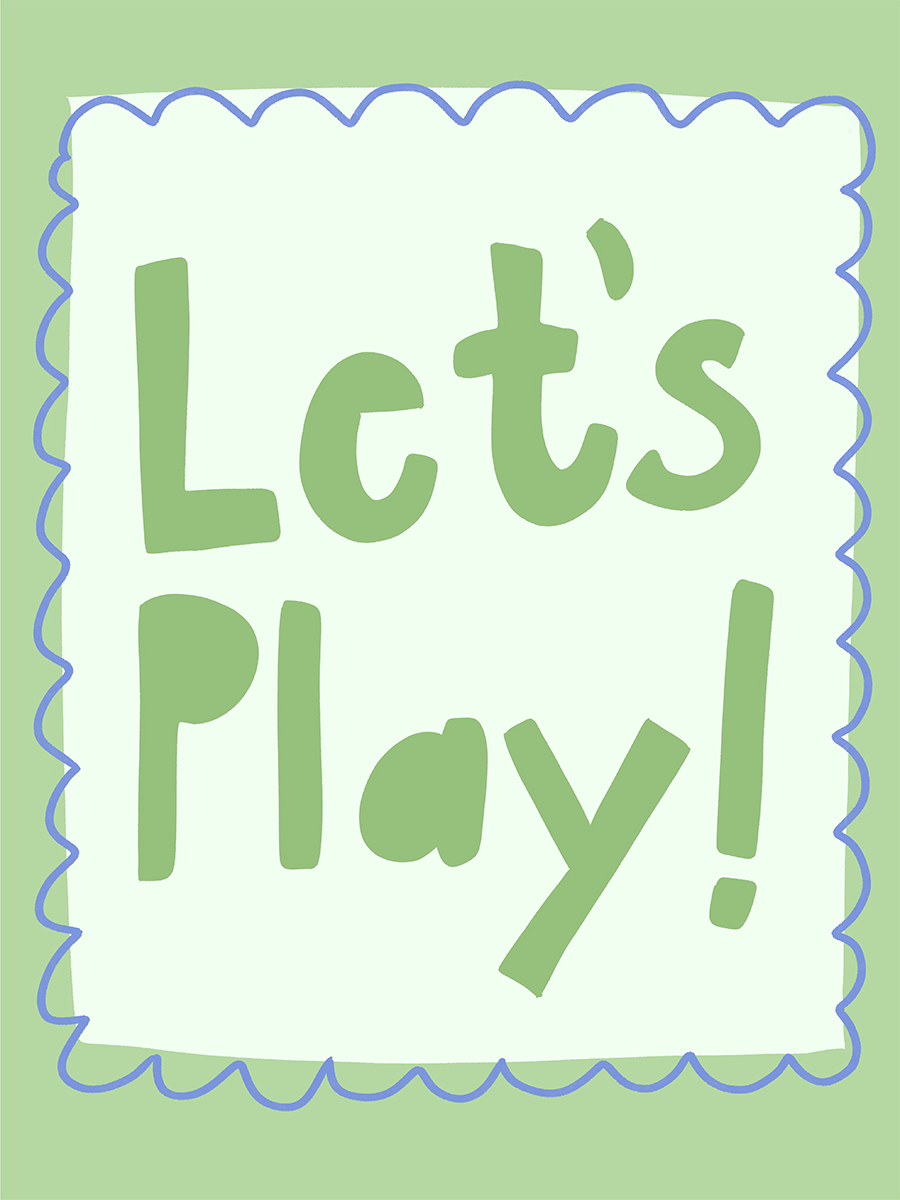 Let's Play Poster