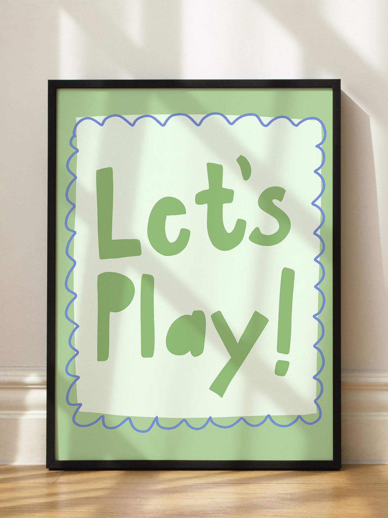 Let's Play Poster