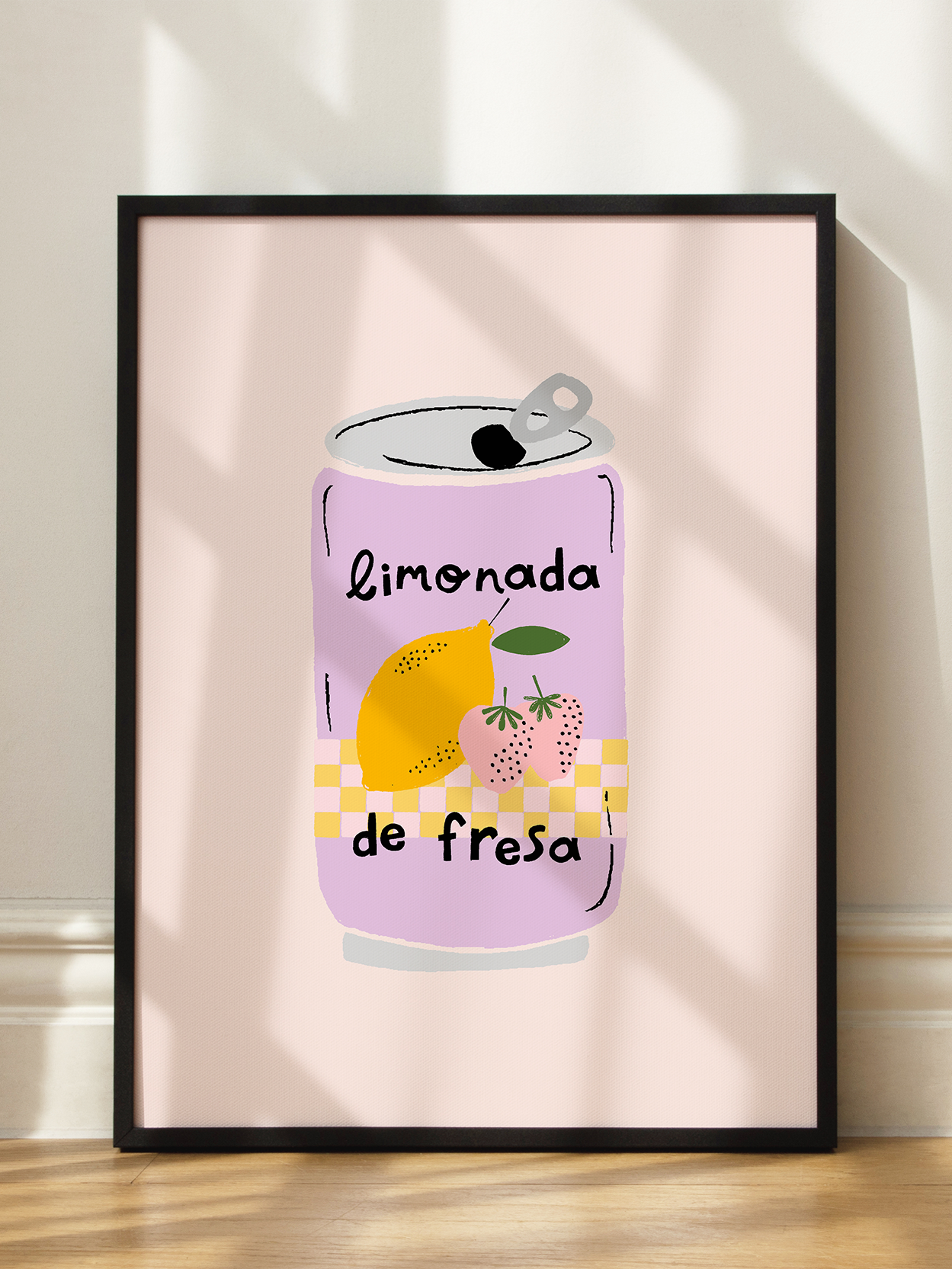 Limonada de Fresa Poster