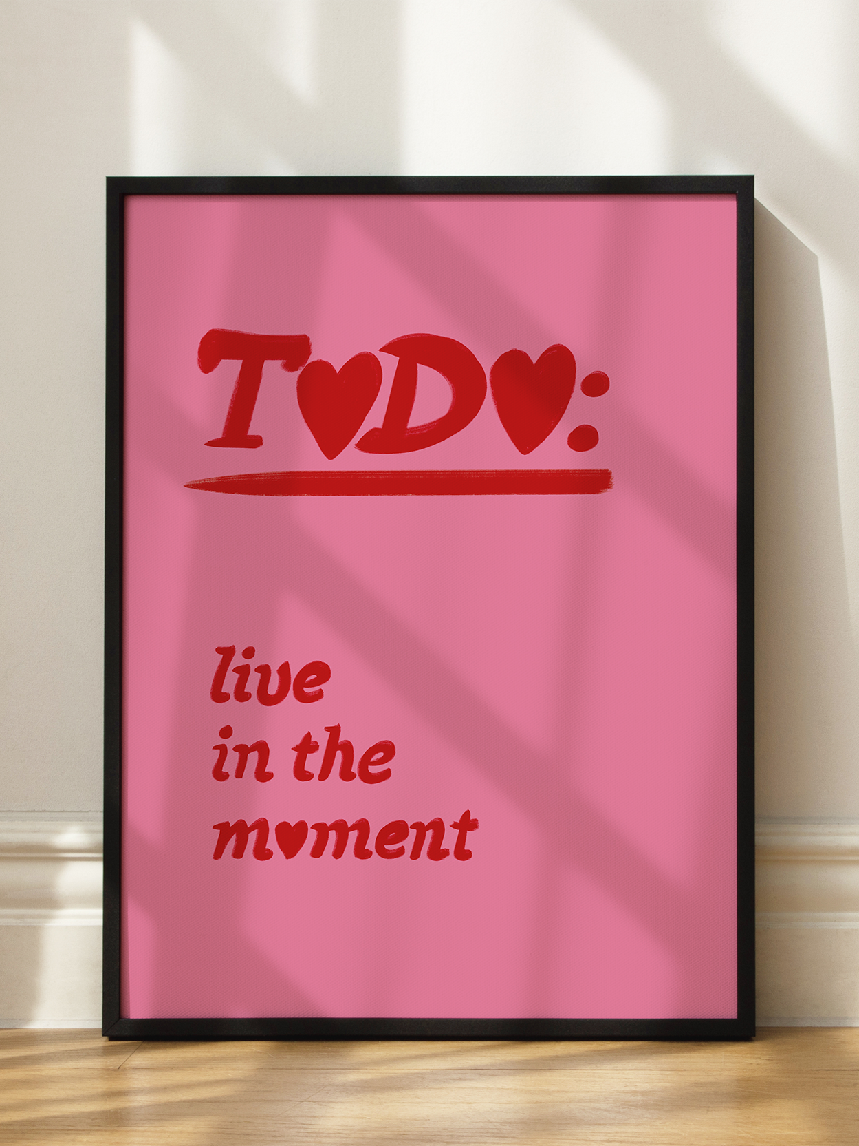 Live in the Moment Poster