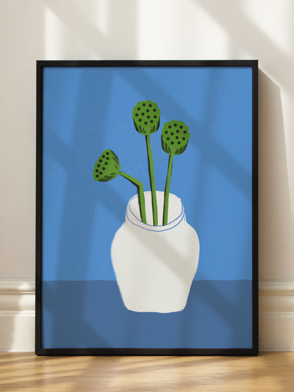 Lotus Still Life Poster