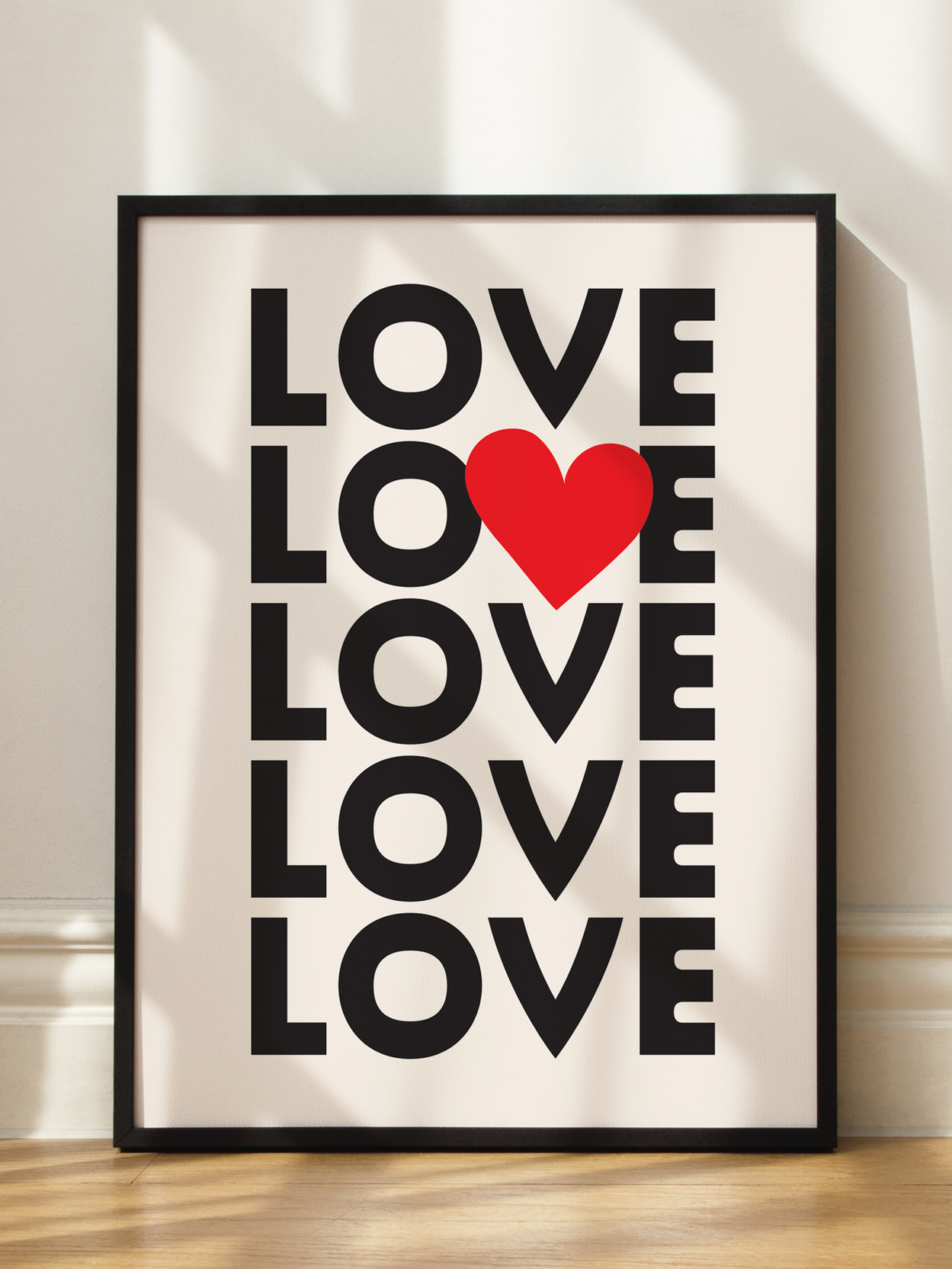 Love Heart Poster